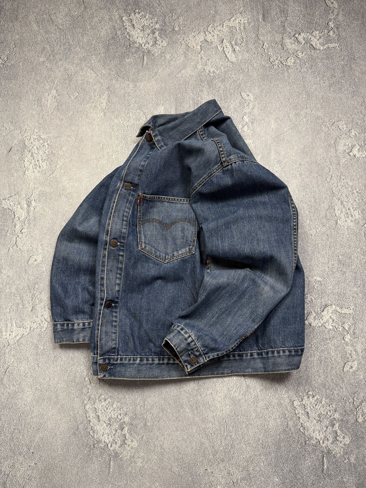 Levi's 90s Vintage Denim Retro Track Double Pocket Jacket Size US XL / EU 56 / 4 - 8 Thumbnail