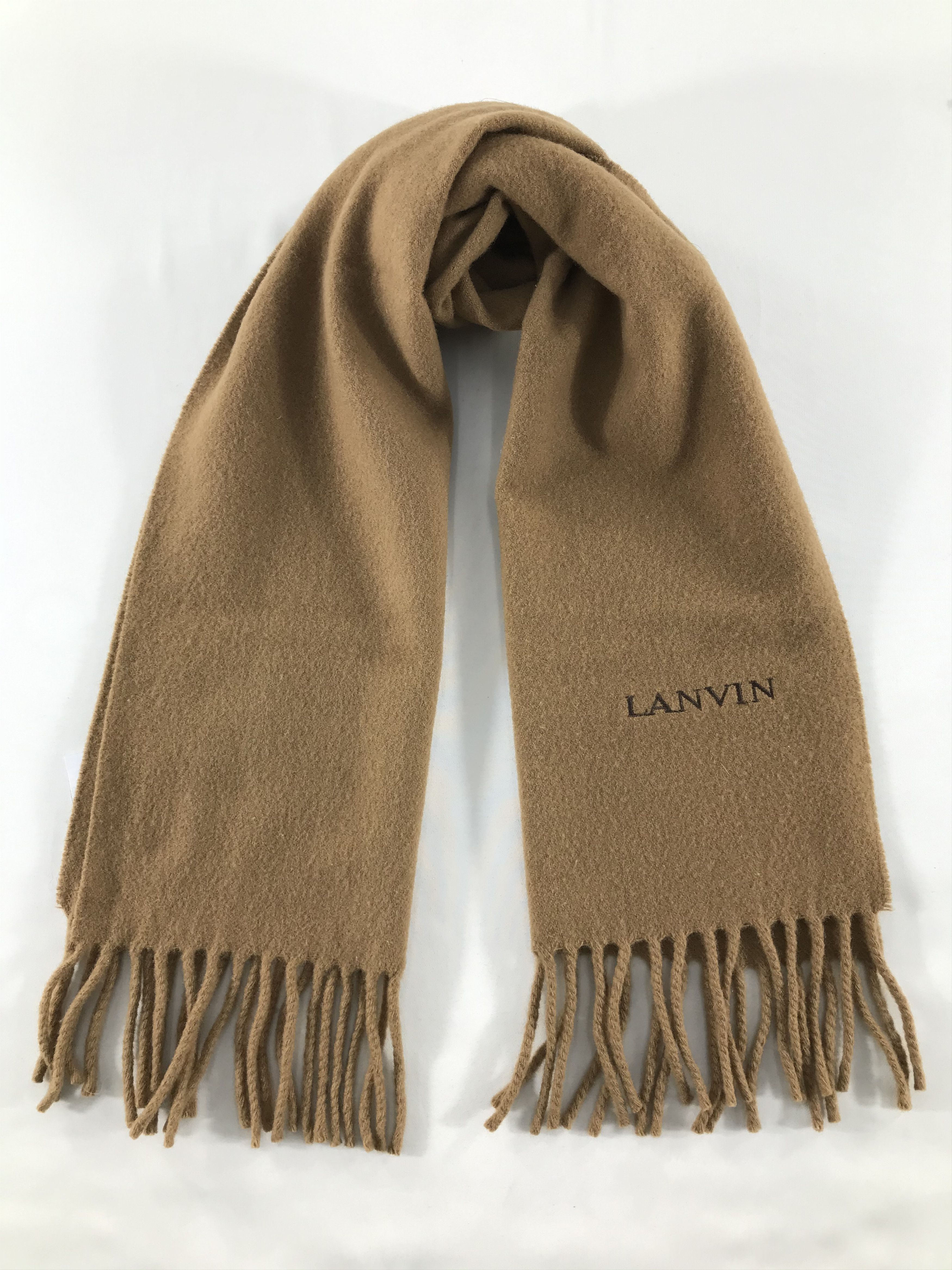 Lanvin × Vintage Lanvin Scarf / Muffler / Neckwear - WW3030 Size ONE SIZE - 1 Thumbnail
