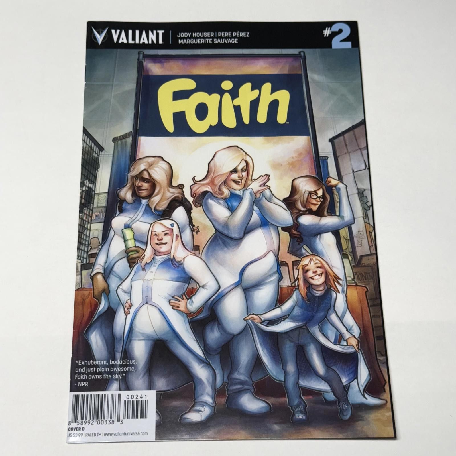 Designer Valiant FAITH #2 AUG 2016 Cover D Variant Hetrick NM+ Size ONE SIZE - 1 Thumbnail