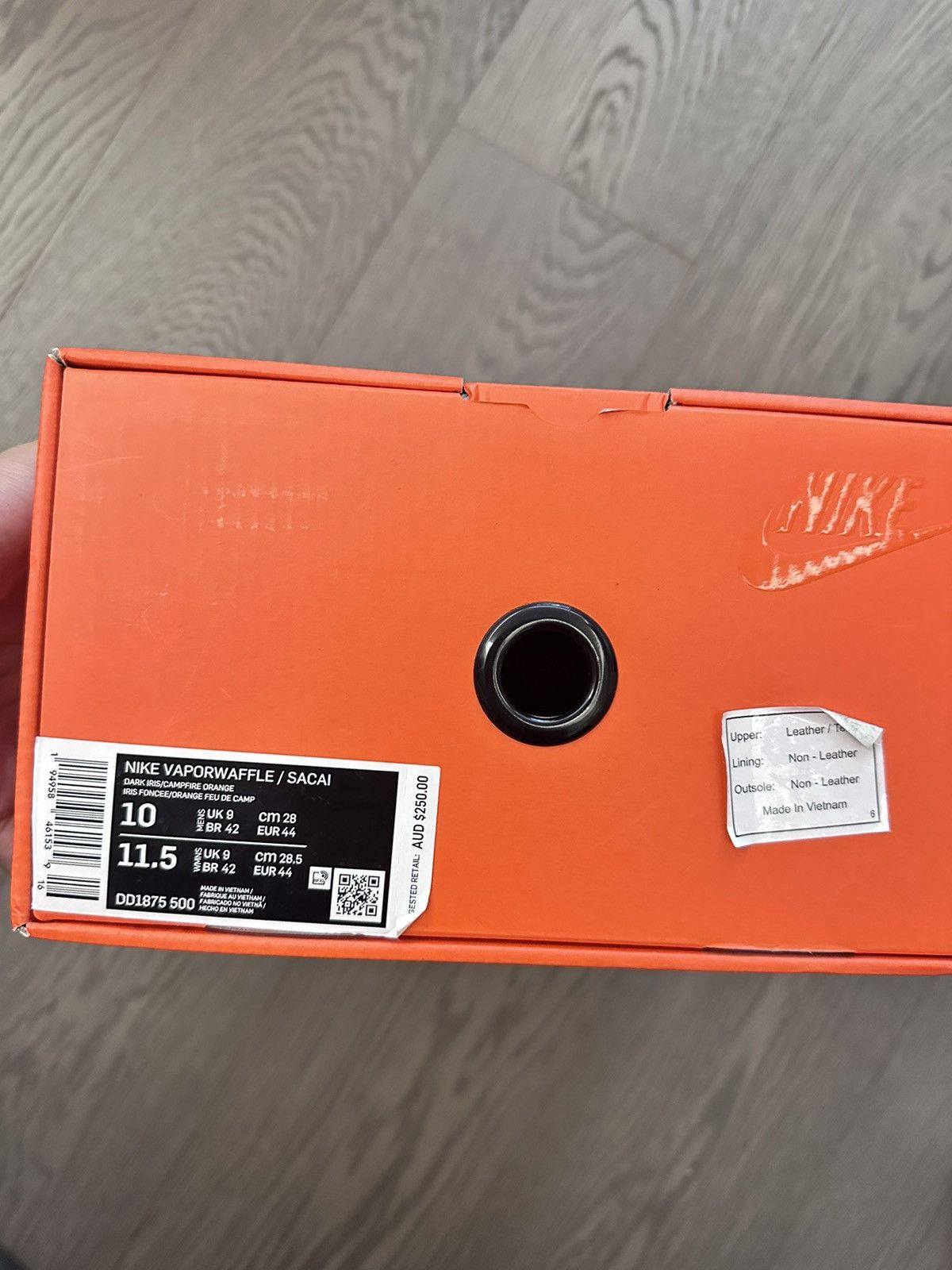 Nike × Sacai Nike Sacai Purple Sneaker Size US 10 / EU 43 - 10 Thumbnail