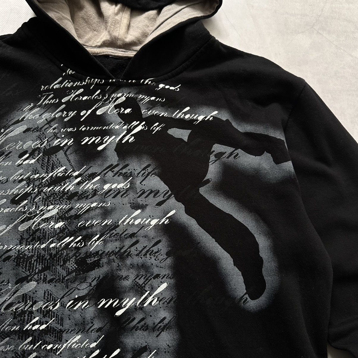 Hysteric Glamour × Undercover Japan Poem Punk Hoodie CDG In The Attic Impala Style Size US L / EU 52-54 / 3 - 6 Thumbnail