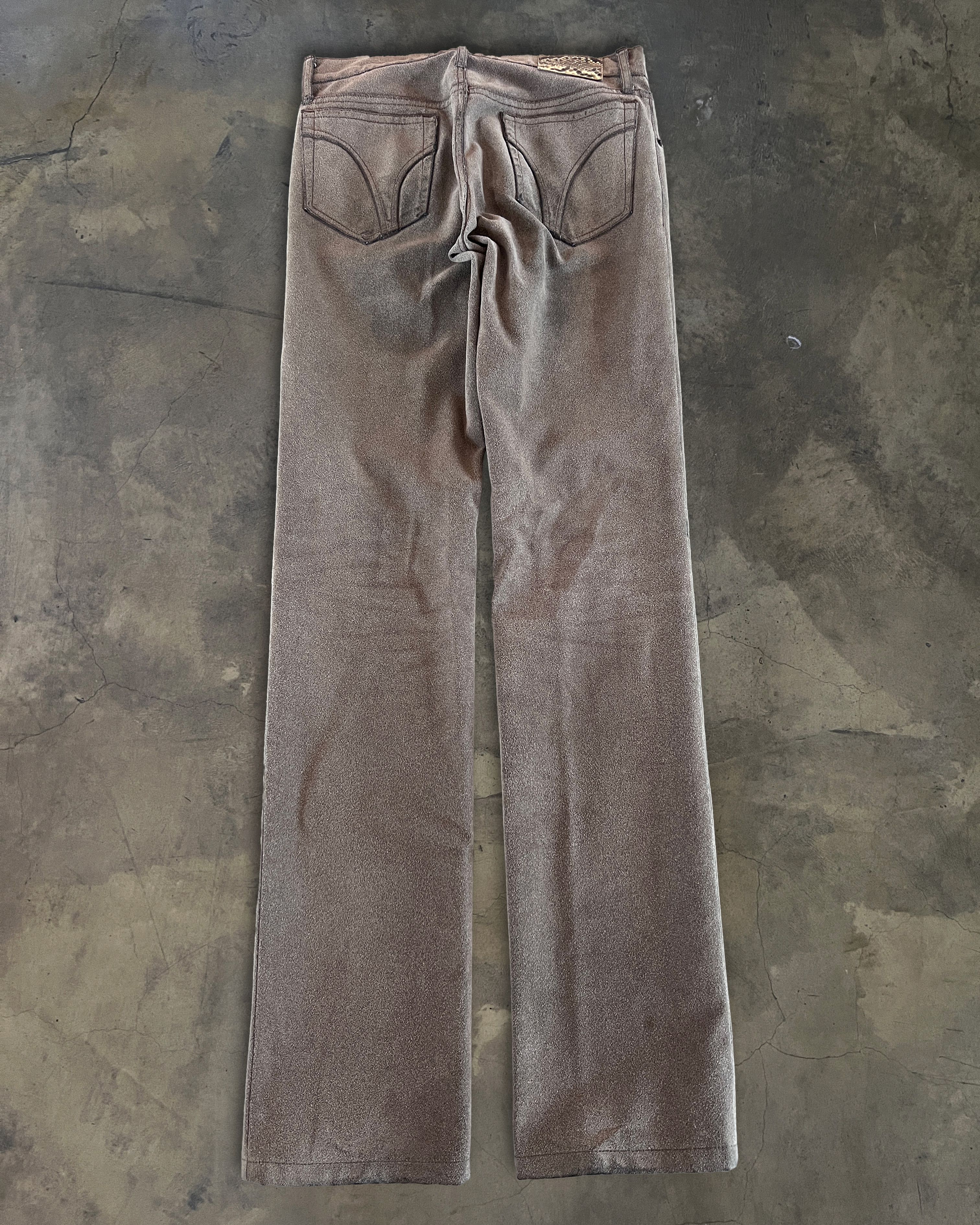 Patrick Cox PATRICK COX SUEDE TROUSERS Size US 30 / EU 46 - 4 Thumbnail