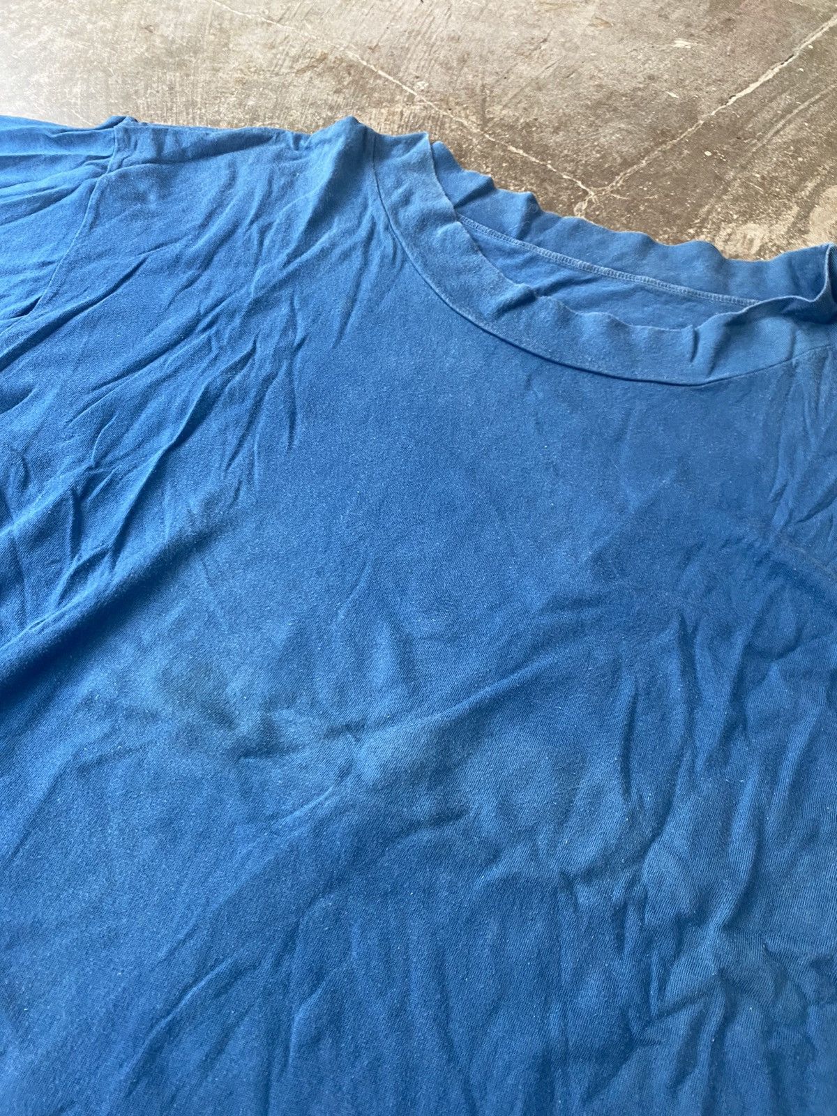 Porter Classic Porter Classic Washed Indigo Big Tee Visvim Kapital 45rpm Size US L / EU 52-54 / 3 - 4 Thumbnail