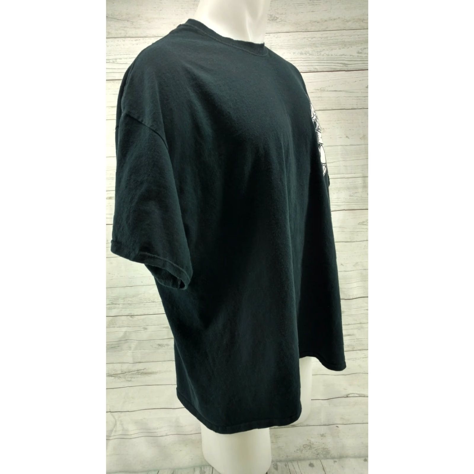 Gildan VINTAGE Ghost Key Burining the Candle at both ends Black Shirt 2XL Size US XXL / EU 58 / 5 - 4 Thumbnail