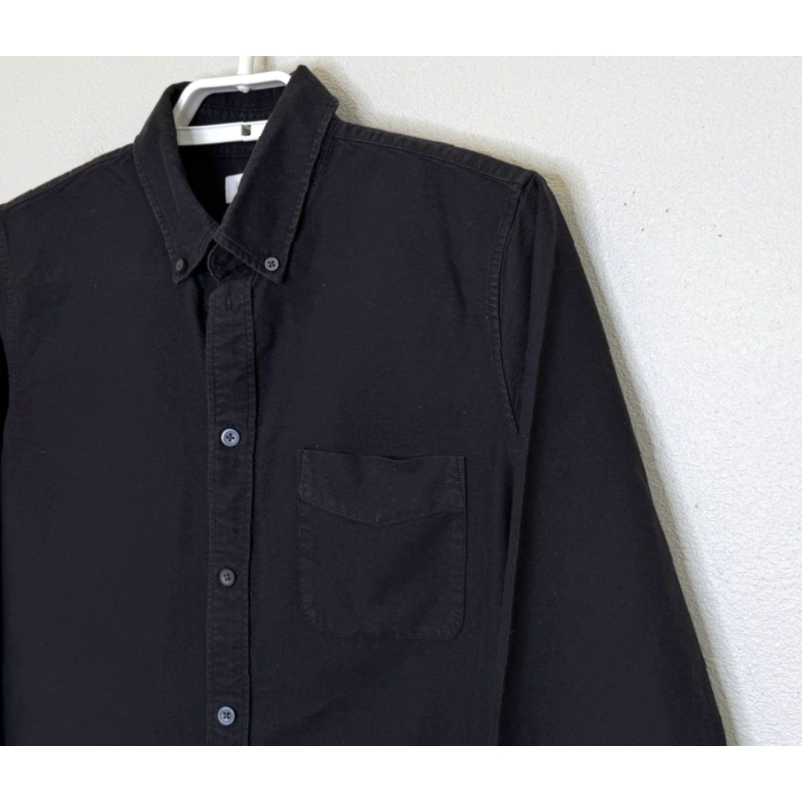 Everlane Everlane Shirt Mens Small Black Long Sleeve Collared Cotton Button Down Size US S / EU 44-46 / 1 - 2 Thumbnail