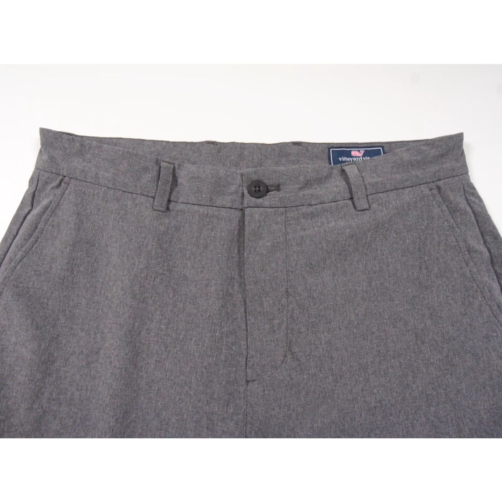 Vineyard Vines Vineyard Vines Shorts 33 Gray Chino 8" Breaker Stretch Performance Lightweight Men's Regular 5-Pocket Design Pocket Pockets Logo Vintage No Size US 33 - 2 Thumbnail