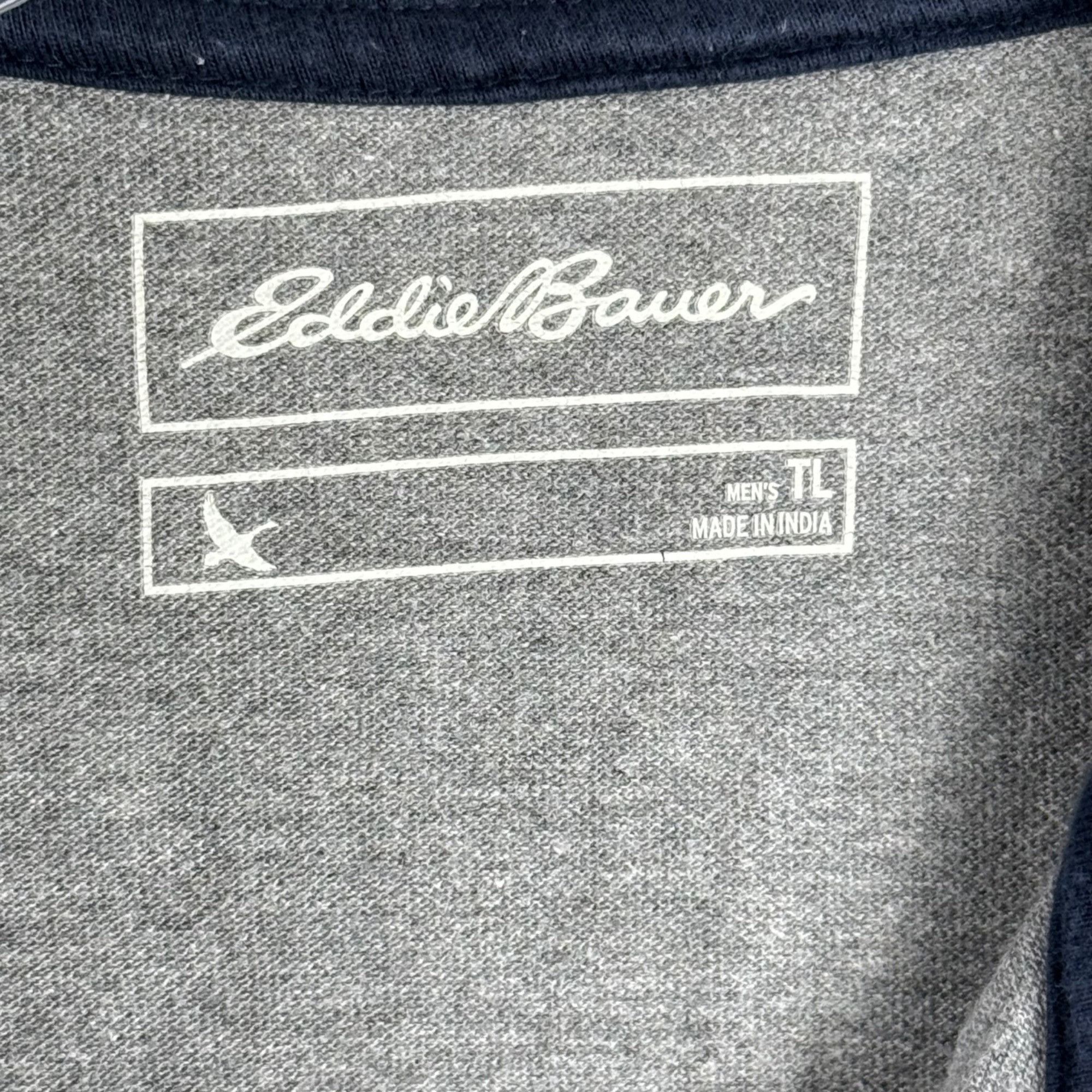 Eddie Bauer Eddie Bauer Men's Polo Shirt Short-Sleeve Casual Shirt Gray Size US L / EU 52-54 / 3 - 4 Thumbnail
