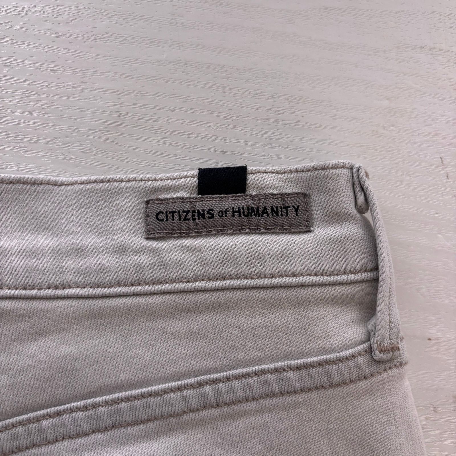 Citizens Of Humanity Citizens of Humanity Cara High-Rise Ankle Jeans Light Gray Size 30" / US 8 / IT 44 - 13 Thumbnail