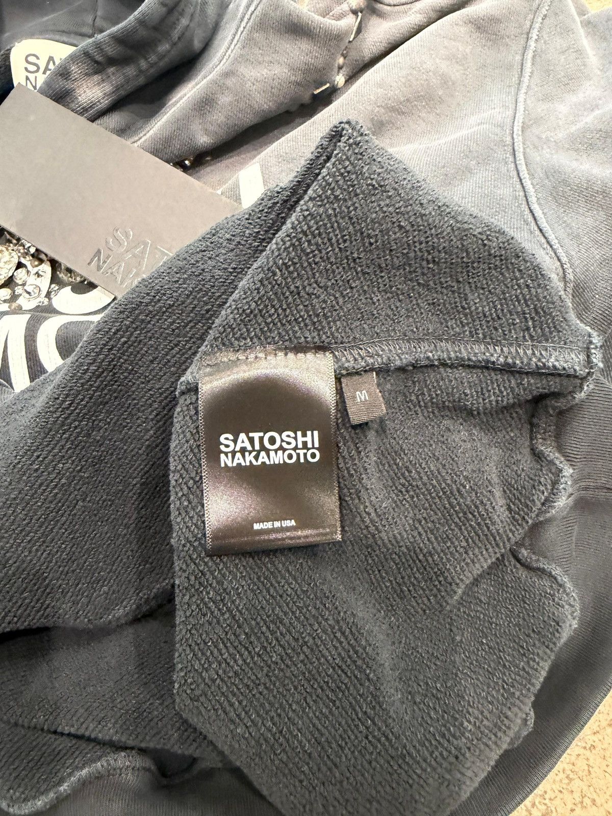 Satoshi Nakamoto SATOSHI NAKAMOTO - Iced Out Hoodie Size US M / EU 48-50 / 2 - 2 Thumbnail