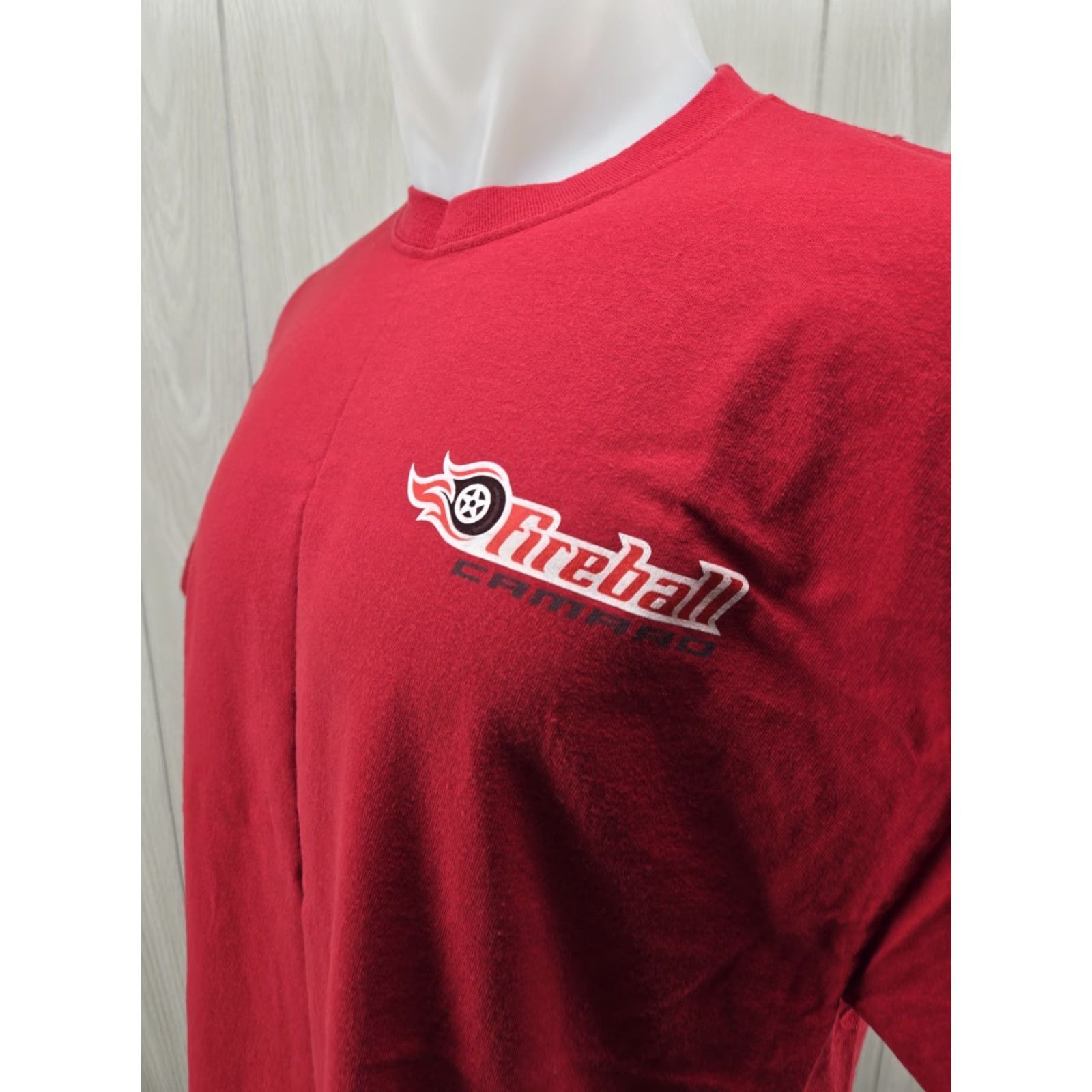 Port & Company Fireball Camaro Red T Shirt Men’s XL Camaro Graphics Size US XL / EU 56 / 4 - 6 Thumbnail
