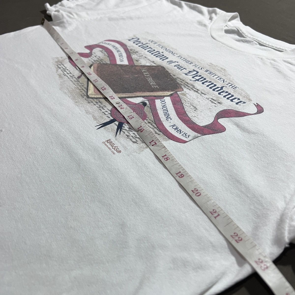 Vintage Vintage Y2K Holy Bible God Jesus Promo Tee XL Size US XL / EU 56 / 4 - 8 Thumbnail