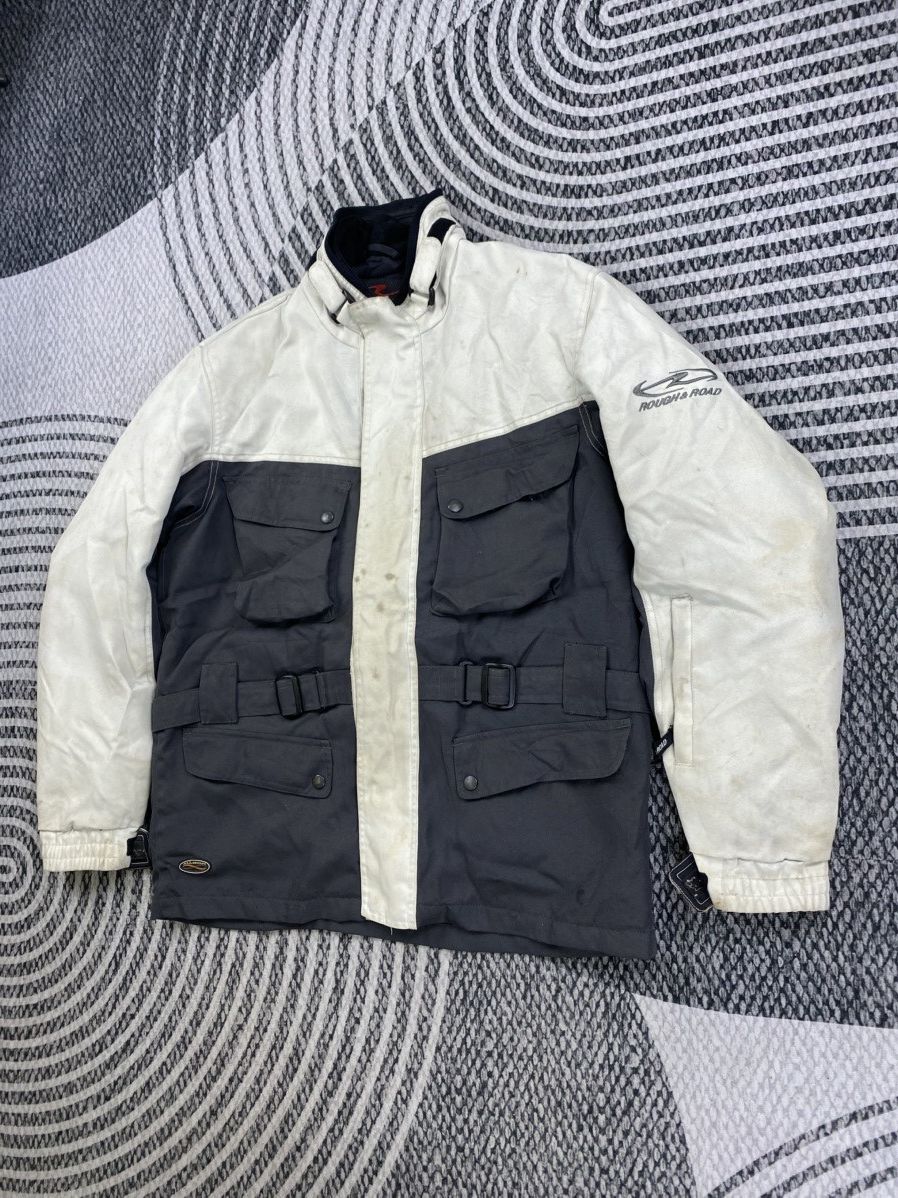 Japanese Brand Vintage Rough & Road Motorsport Racing Jacket Size US L / EU 52-54 / 3 - 4 Thumbnail