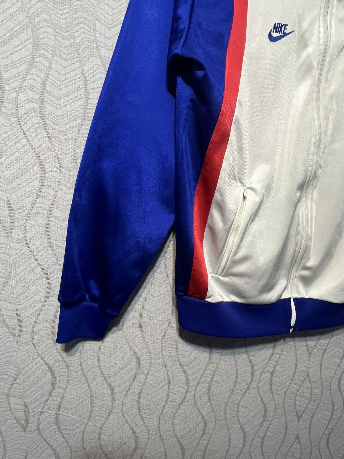 Nike × Vintage Vintage 80s Nike Atletics Track Jacket Team Great Britain Size US M / EU 48-50 / 2 - 5 Thumbnail