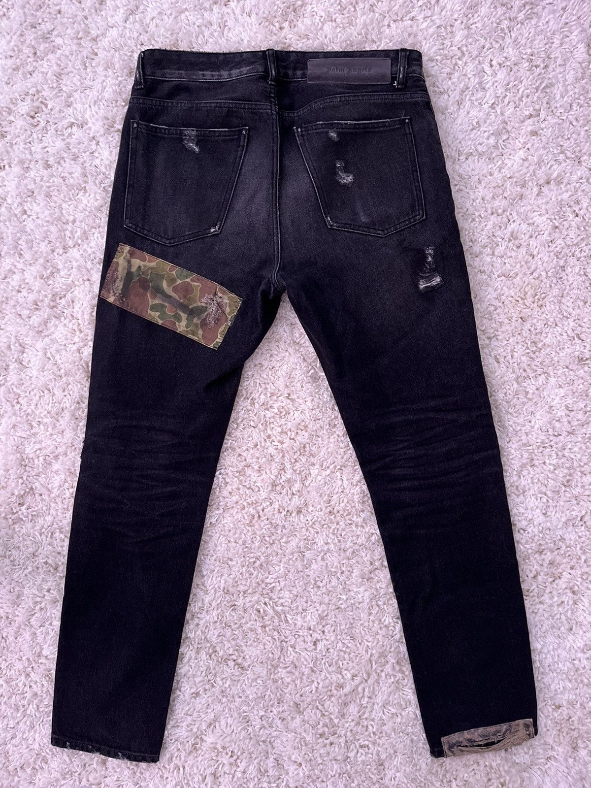 Palm Angels Palm Angels Patchwork Jeans Size US 32 / EU 48 - 7 Thumbnail