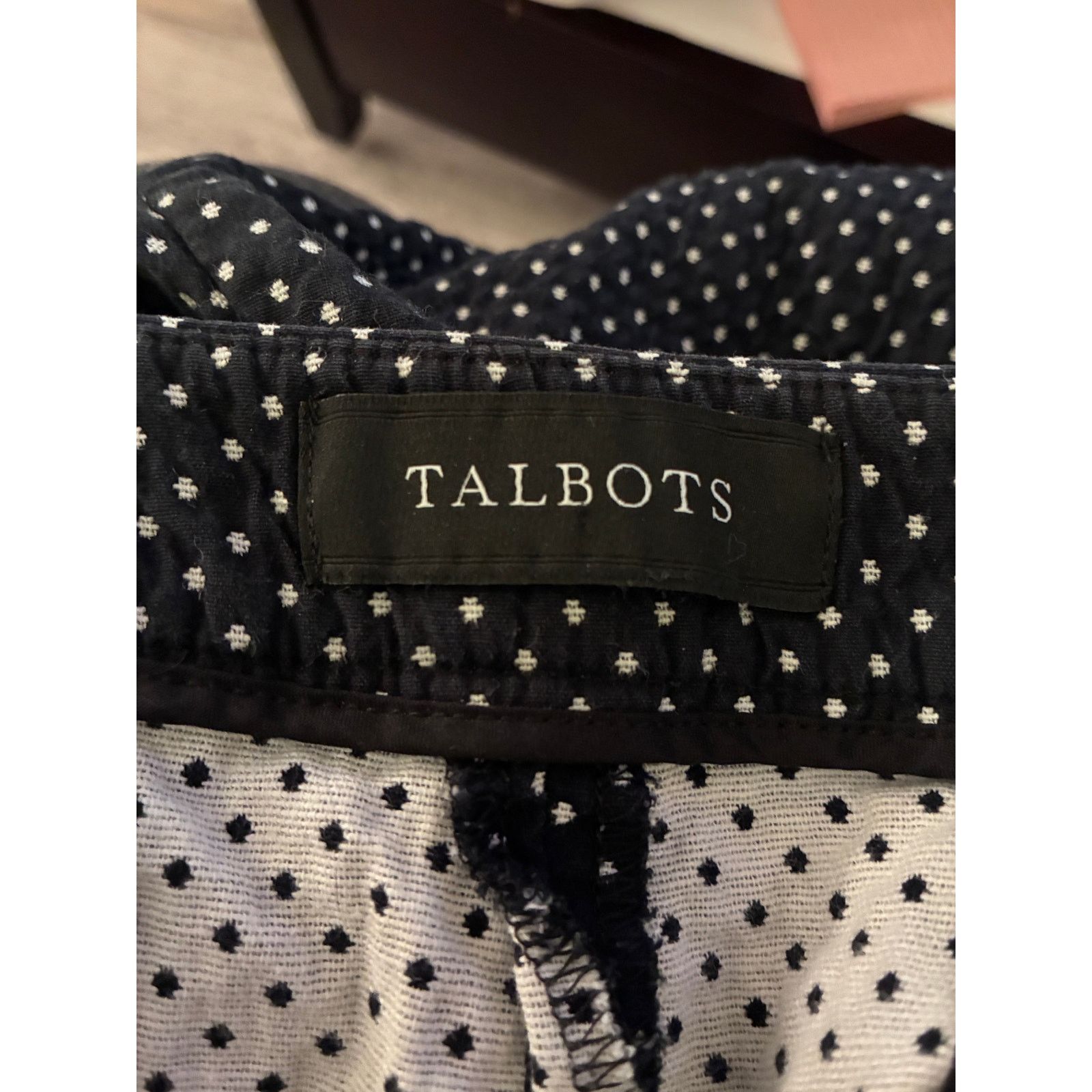 Robert Talbott Talbots Chatham Ankle black and white polka dots size 16P Size 38" / US 16 / IT 52 - 10 Thumbnail