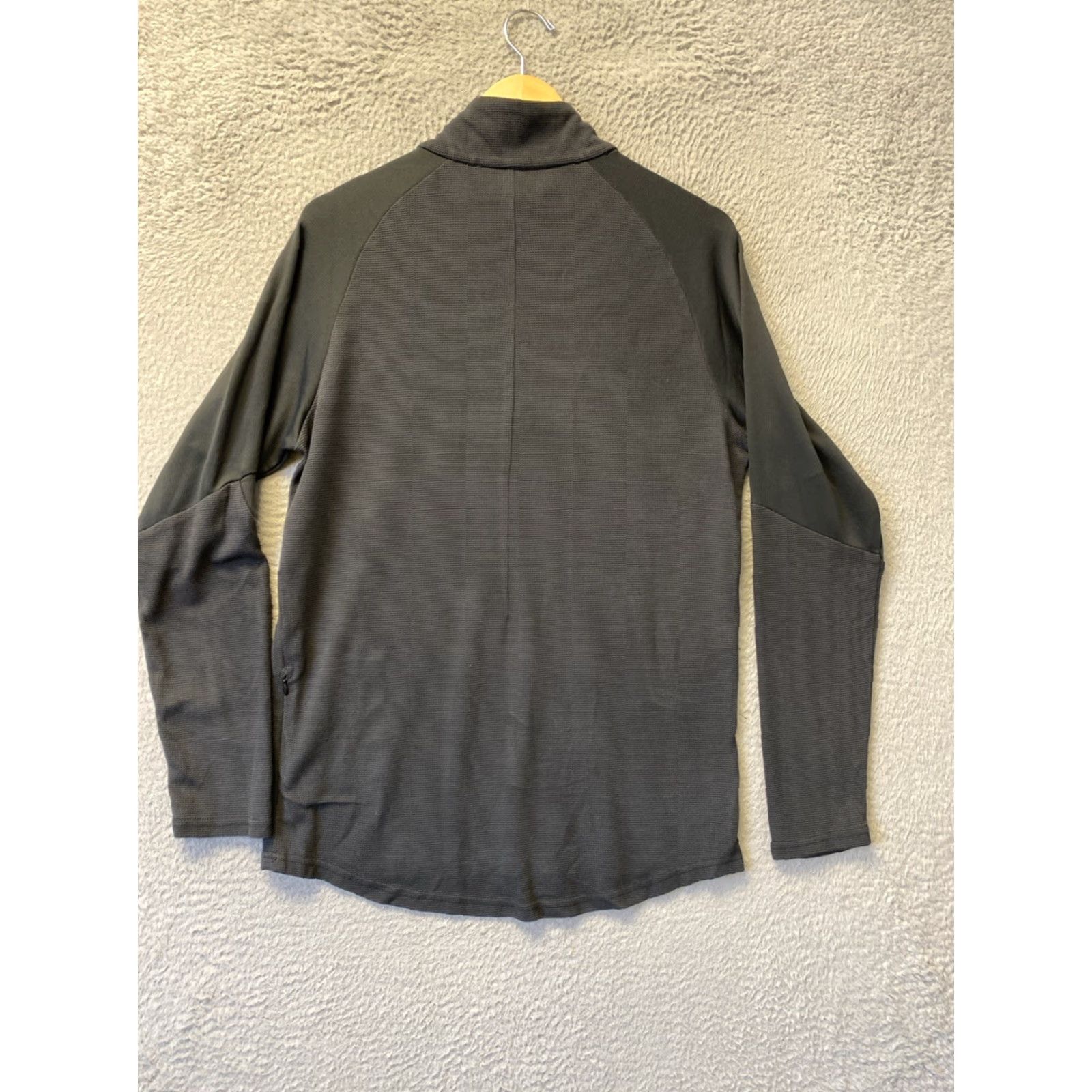 Vintage Sportswear Unbranded Titanium 1/4 Zip Shirt Sz M Black Long Sleeve /140-27 Size M / US 6-8 / IT 42-44 - 7 Thumbnail