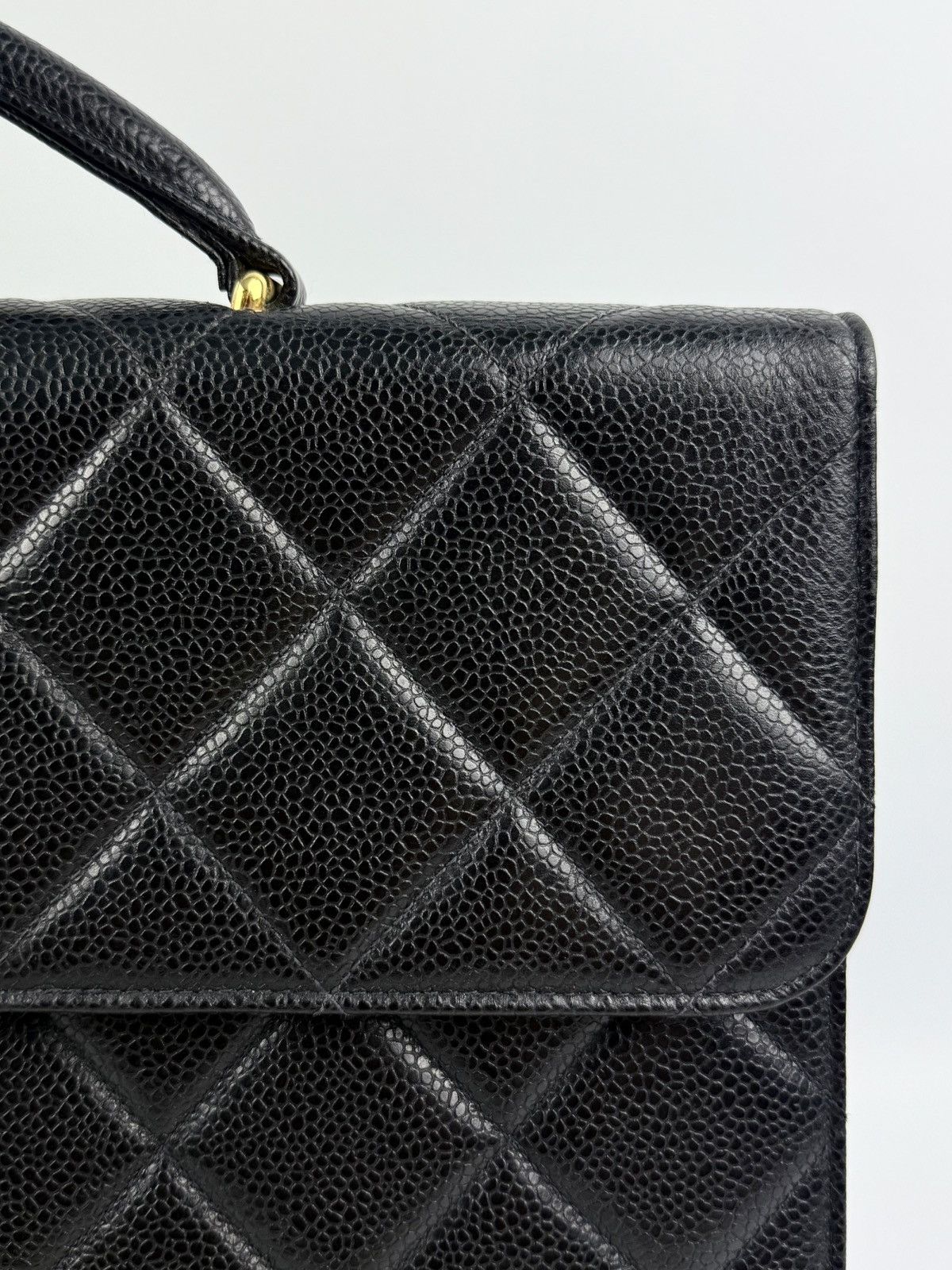 Chanel Chanel - 91/94 - Caviar - Jumbo - Portfolio - Briefcase Size ONE SIZE - 8 Thumbnail