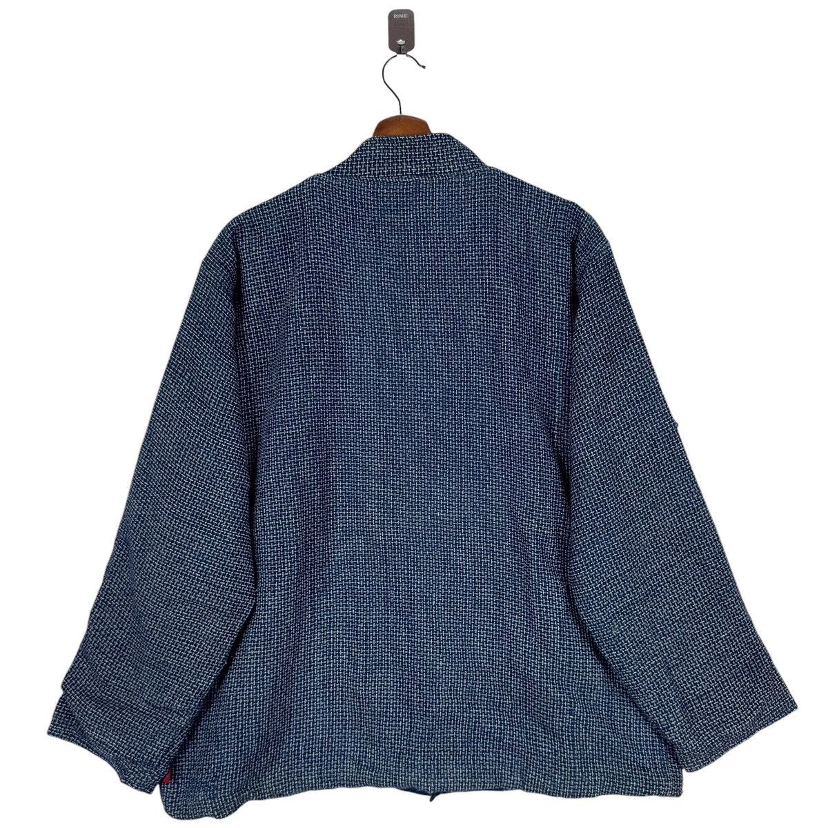 Blue Blue Japan × Indigo VINTAGE GAIJIN BLUE INDIGO JAPANESE STYLE BORO JACKET Size US L / EU 52-54 / 3 - 7 Thumbnail