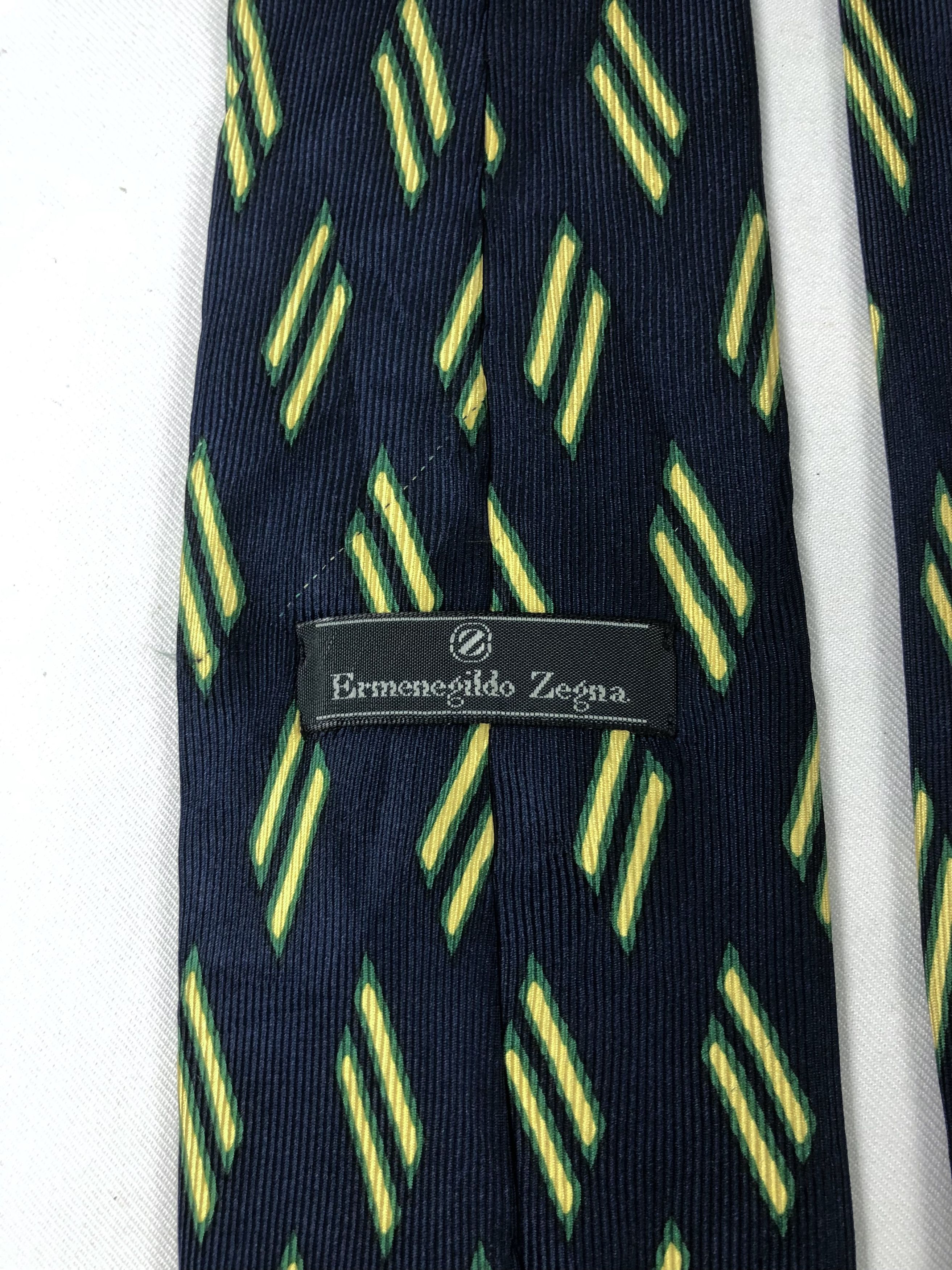 Ermenegildo Zegna Rare Ermenegildo Zegna Silk Tie Made in Italy Size ONE SIZE - 5 Thumbnail