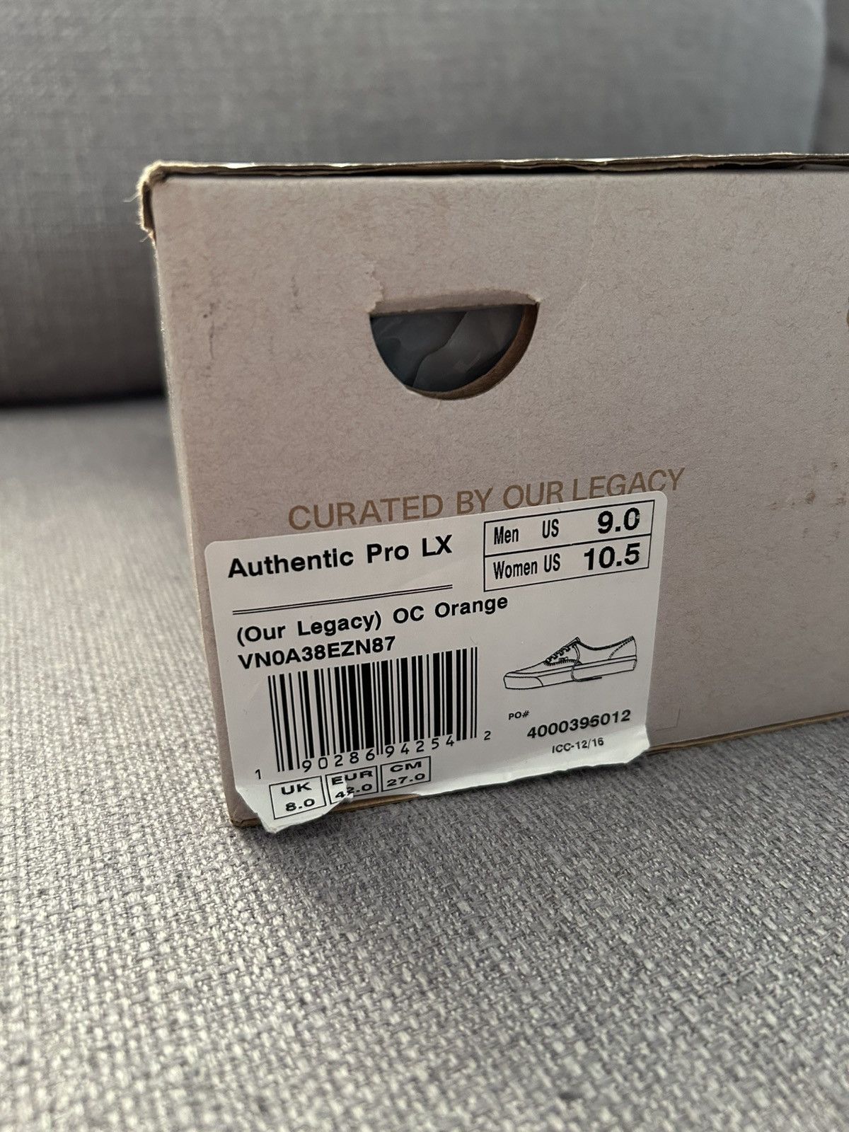 Our Legacy × Vans Our Legacy Vans Authentic Pro LX 9 Size US 9 / EU 42 - 8 Thumbnail