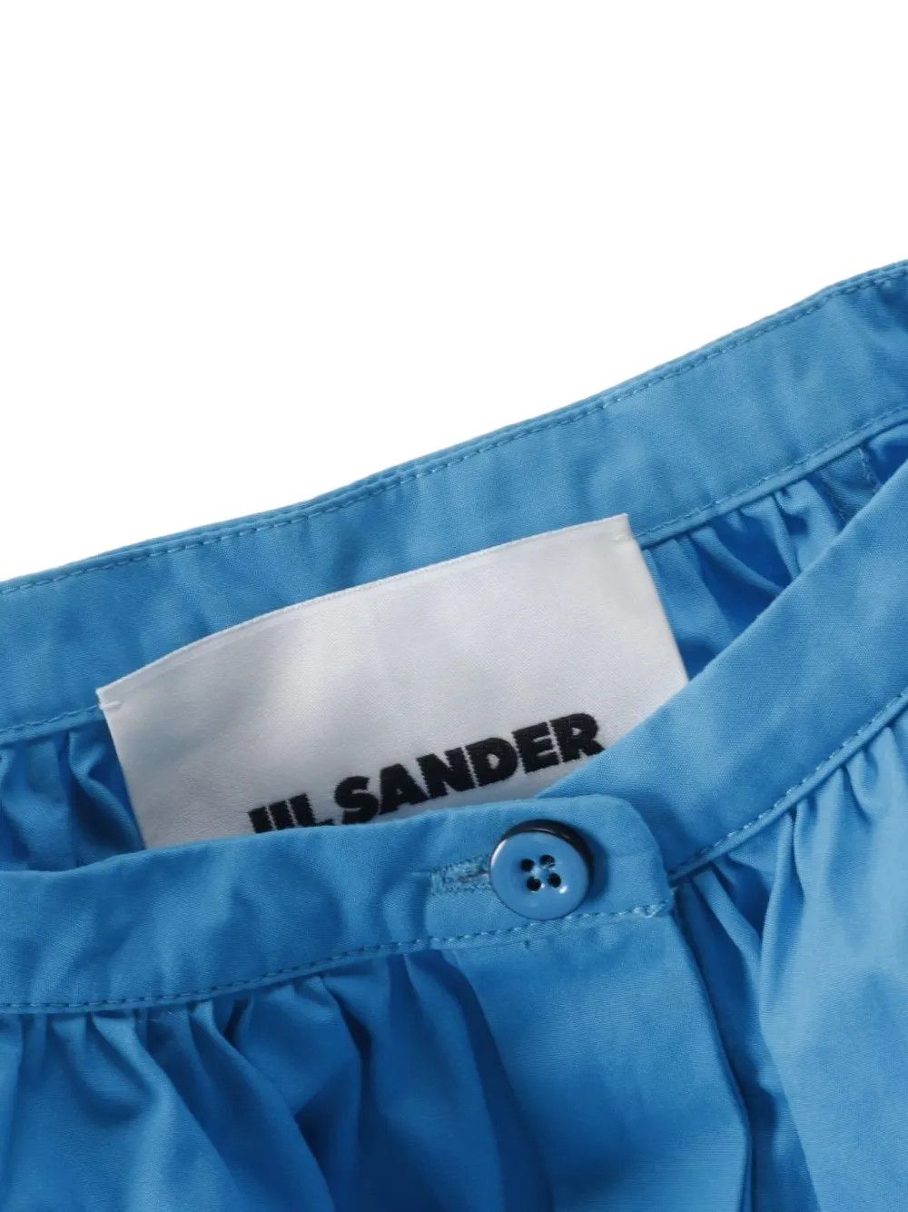 Jil Sander o1y1025 Solid Color Shirt in Azure Size XS / US 0-2 / IT 36-38 - 3 Thumbnail