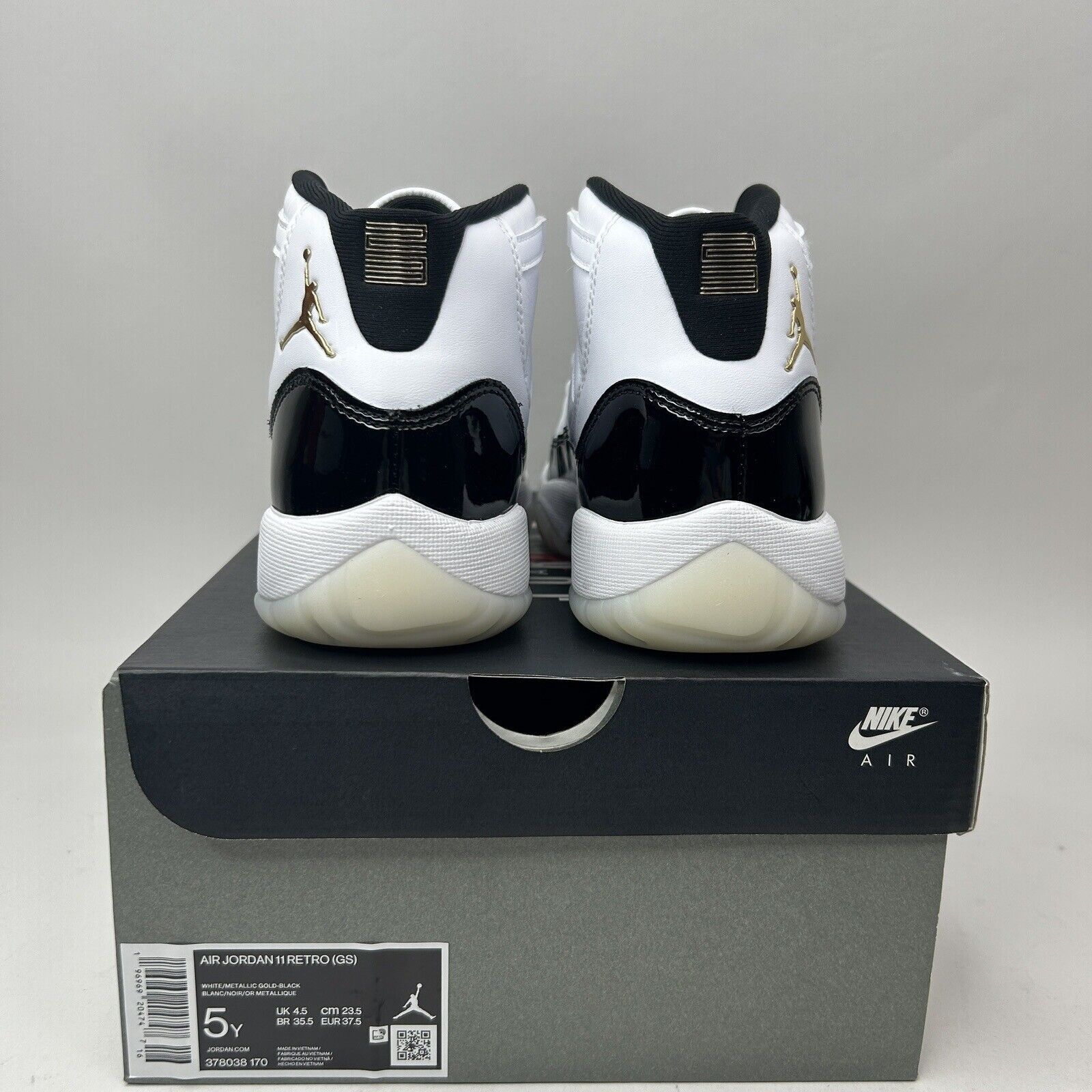 Jordan Brand Nike Shoes Air Jordan 11 Retro GS DMP/Gratitude” 2023 Size US 6.5 / IT 36.5 - 4 Thumbnail