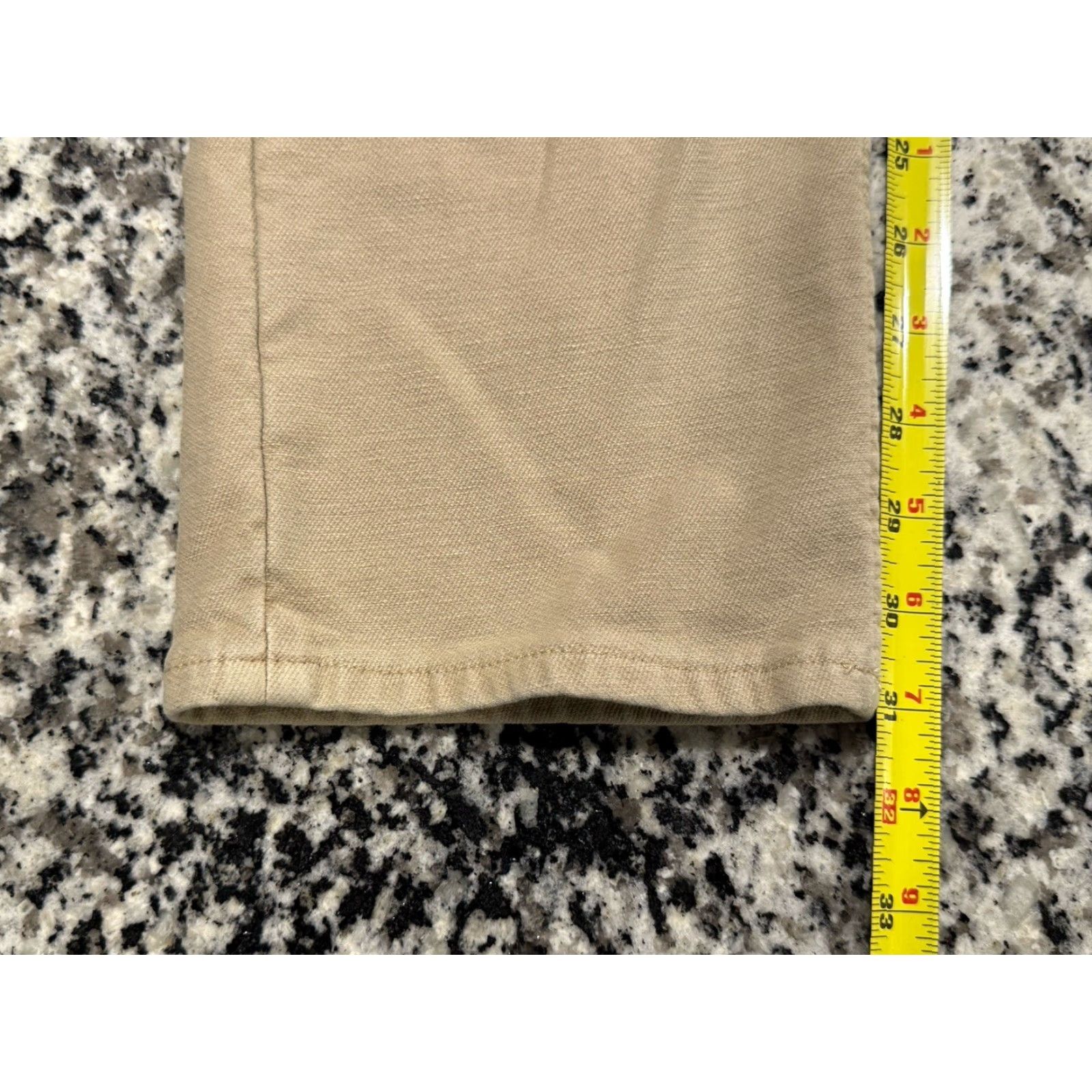 Faherty Faherty Pants 40 Slim Mid Cotton Blend Stretch 5 Pocket Desert Khaki Jeans Chino Straight Leg Men 40x31 Size US 40 / EU 56 - 2 Thumbnail