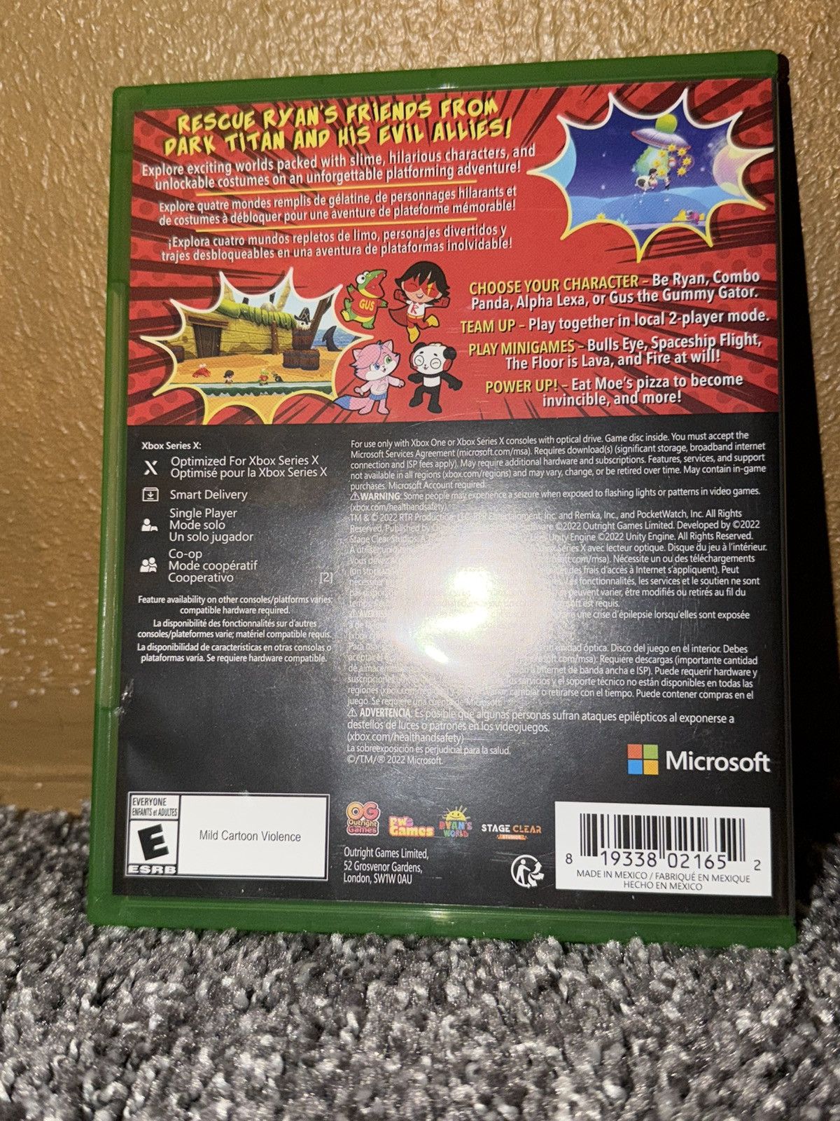 Other Microsoft Xbox Series X/S One Ryan’s Rescue Squad Video Game Size ONE SIZE - 2 Thumbnail