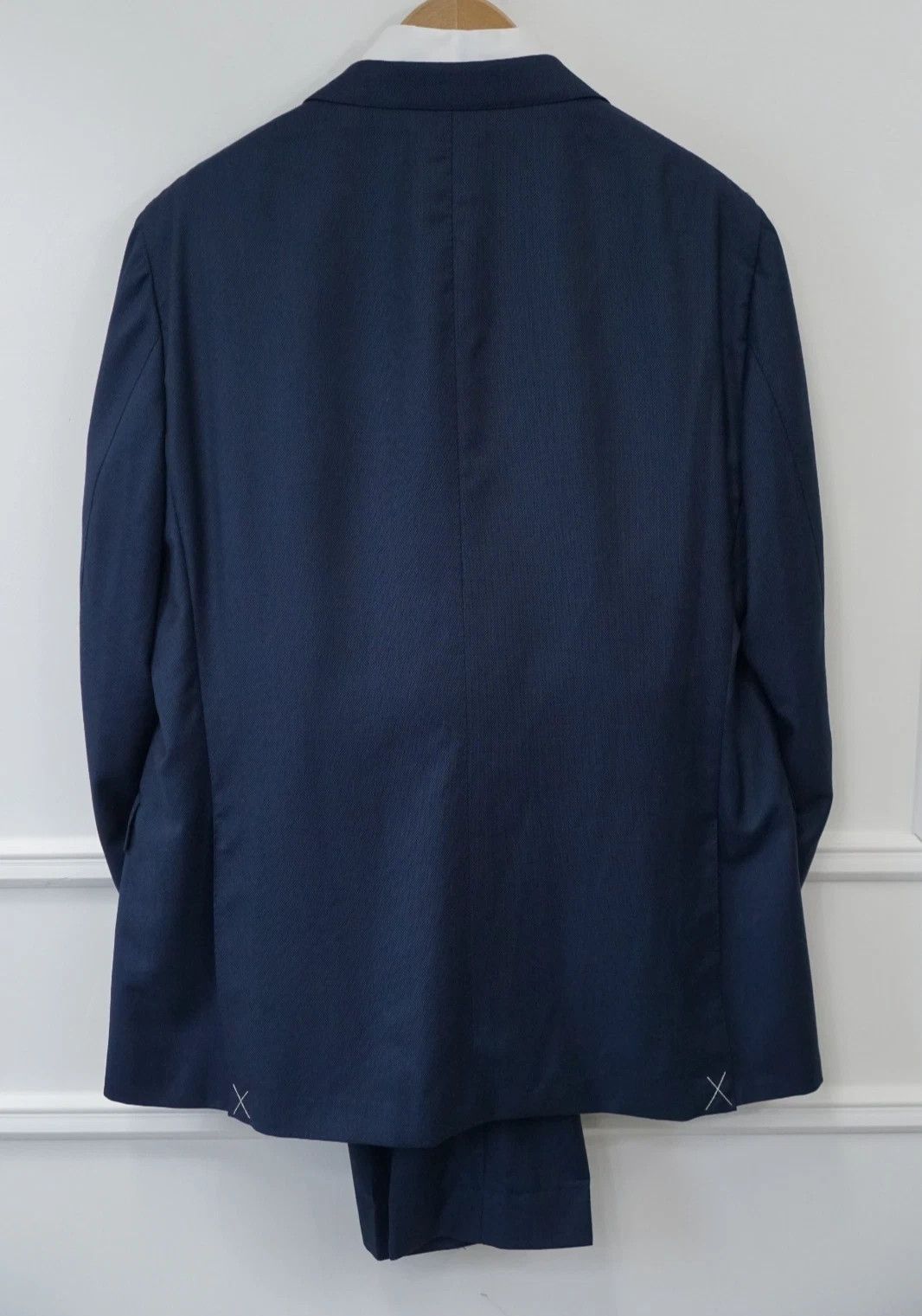 Suitsupply Men Suitsupply Suit Sienna Wool Vitale Barberis Blue UK/US50 Size 50R - 2 Thumbnail