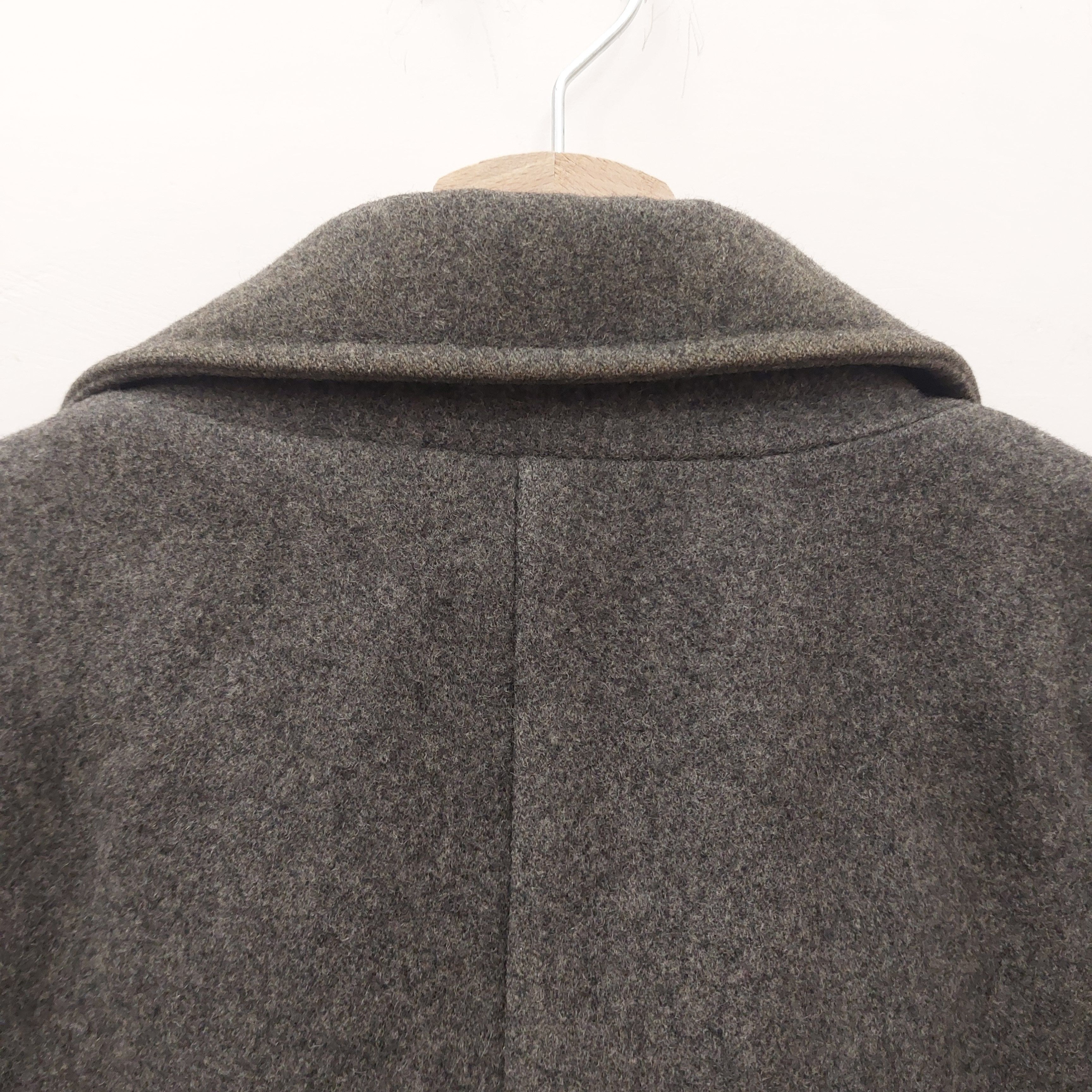 Stone Island Stone Island Vintage Wool field Jacket Grey XL green badge Size US XL / EU 56 / 4 - 7 Thumbnail