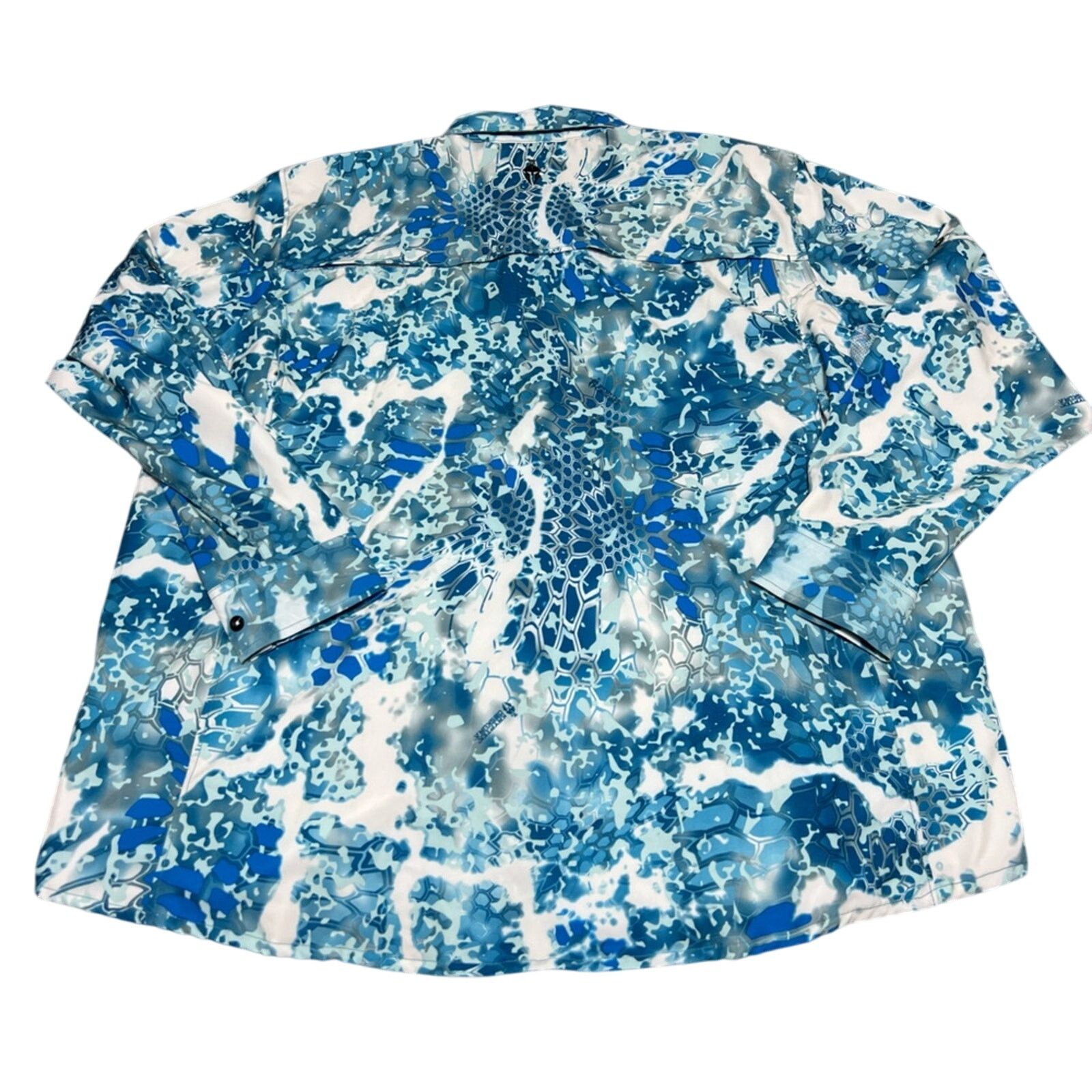 Other Kryptek Men's Obskura x Shiner Blue Camo Fishing Shirt L Size US L / EU 52-54 / 3 - 2 Thumbnail