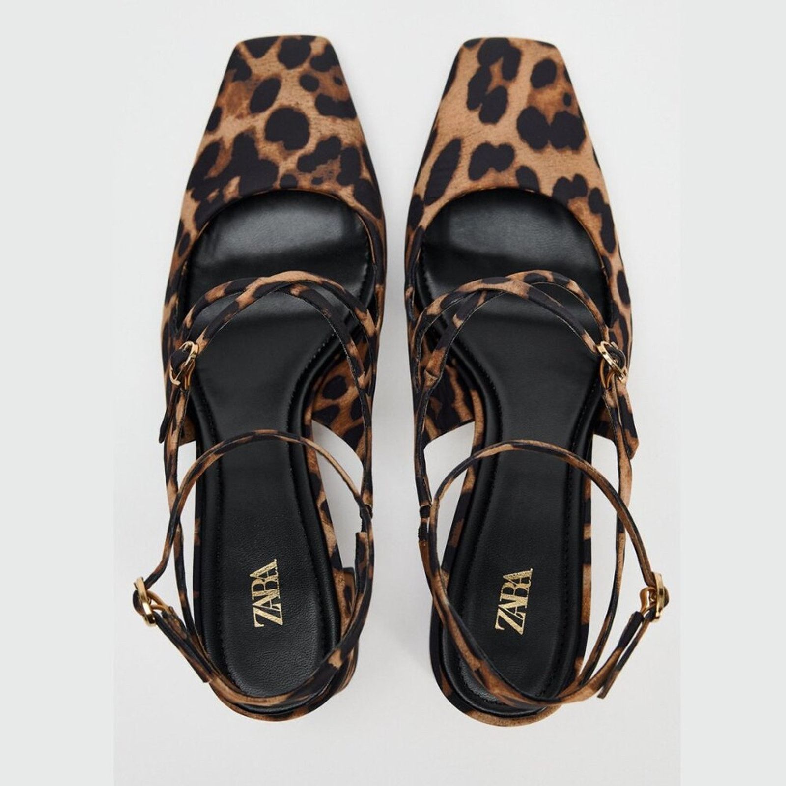 Zara ZARA Block Heel Shoes NWT Size US 8 / IT 38 - 24 Thumbnail
