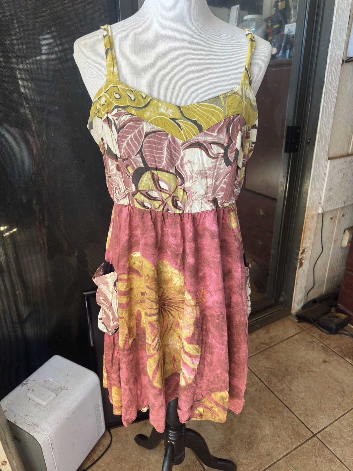 Jams World Jams World Dress Hawaiian Print Multicolored Women's XL Size XL / US 12-14 / IT 48-50 - 1 Thumbnail
