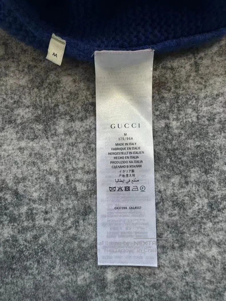 Gucci Gucci Blue Wool Preppy Style Jacket. Size US M / EU 48-50 / 2 - 7 Thumbnail