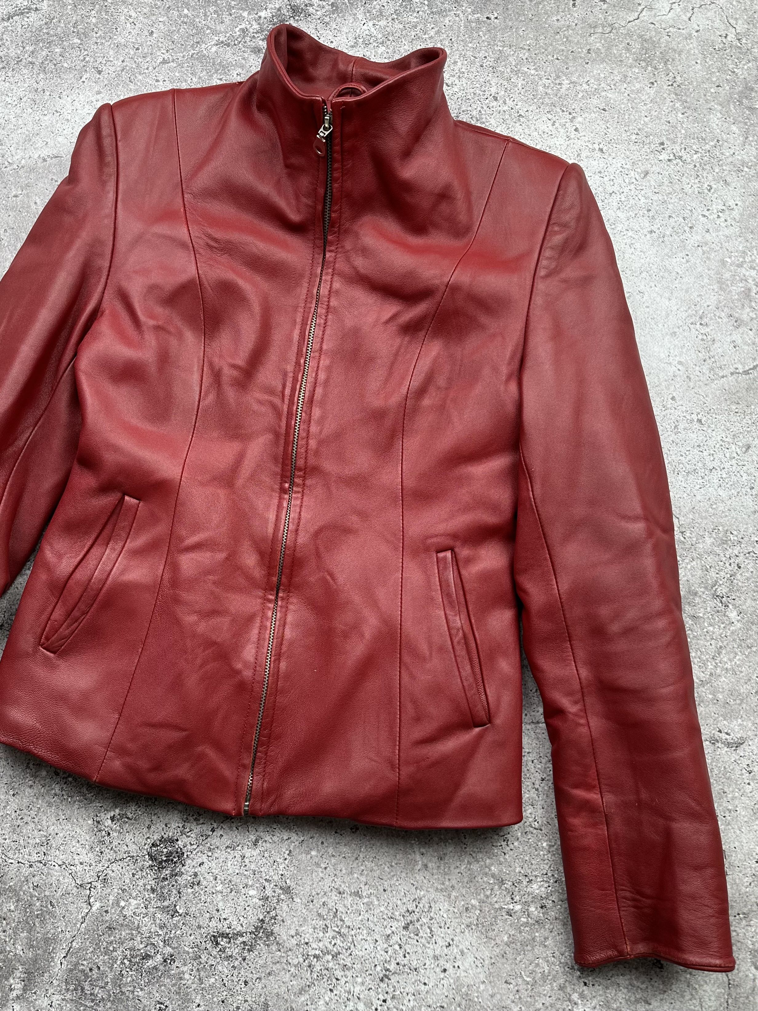 Japanese Brand Vintage Leather Jacket Size XS / US 0-2 / IT 36-38 - 3 Thumbnail