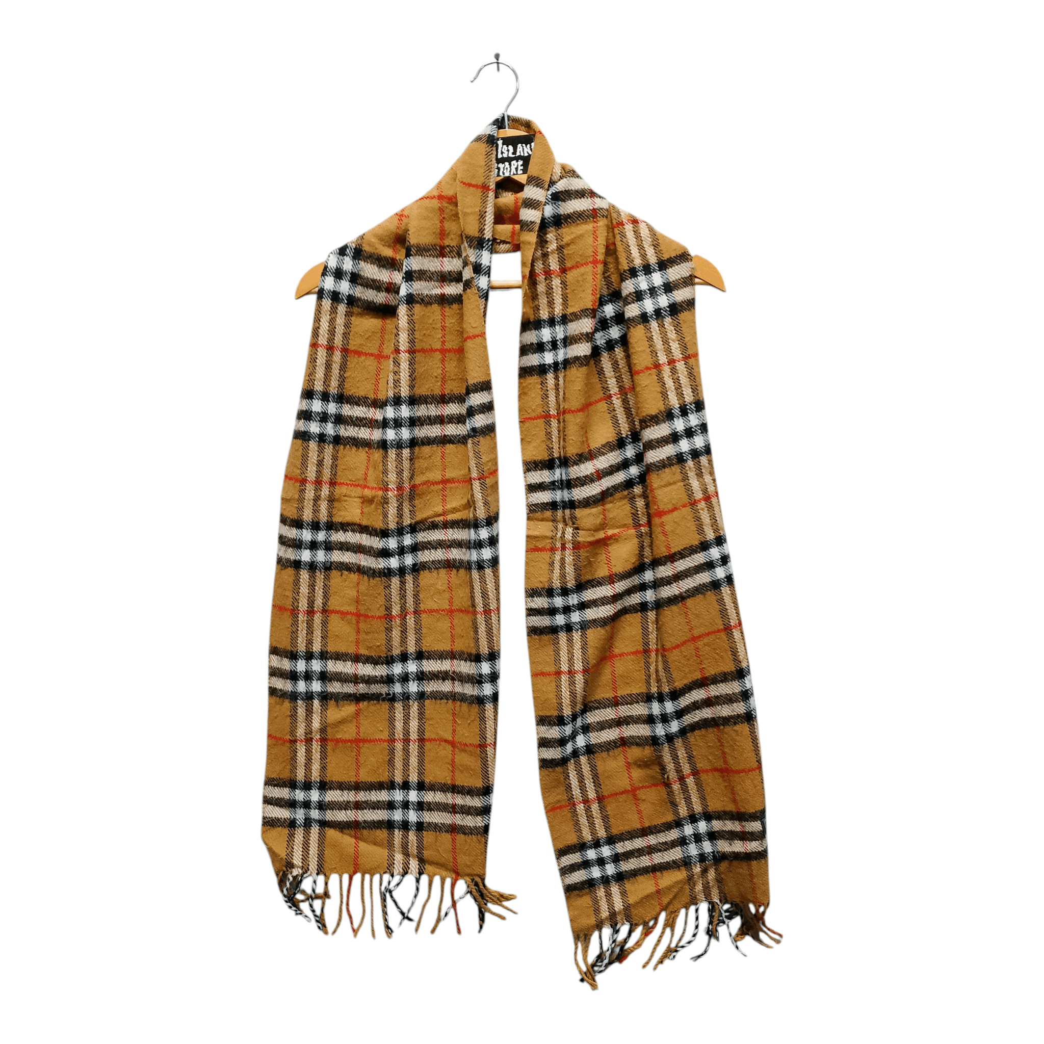 Burberry Vintage Burberry Nova Check Wool Scarf Made in England Size ONE SIZE - 1 Thumbnail