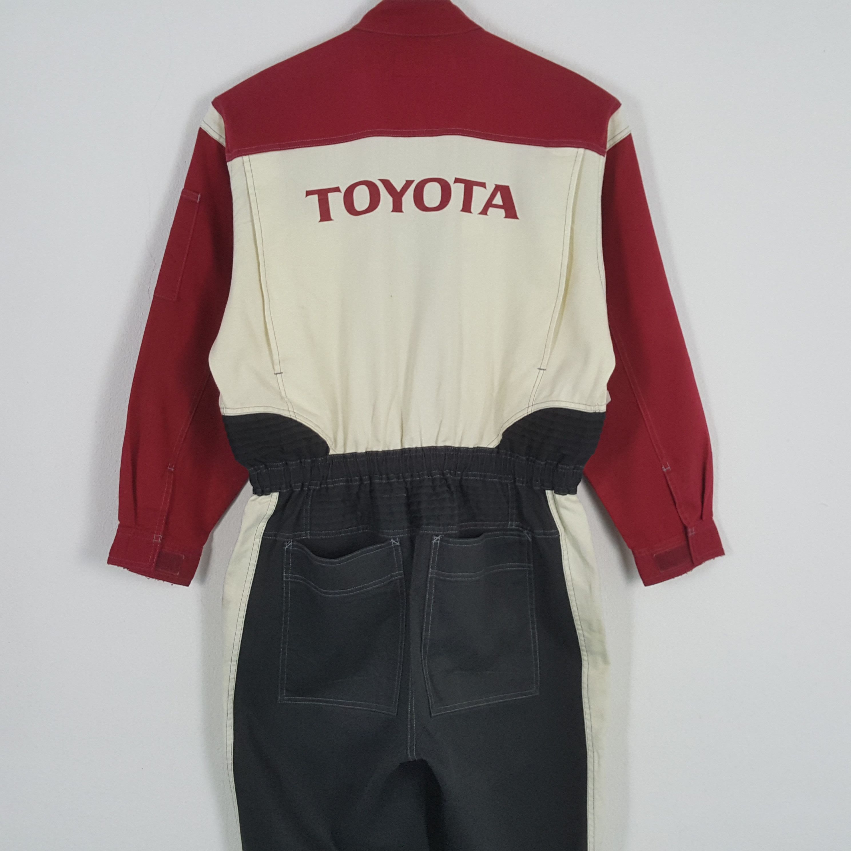 Japanese Brand × Vintage TOYOTA TECNO Motorsports Racing Style Coverall Jacket Size US L / EU 52-54 / 3 - 2 Thumbnail