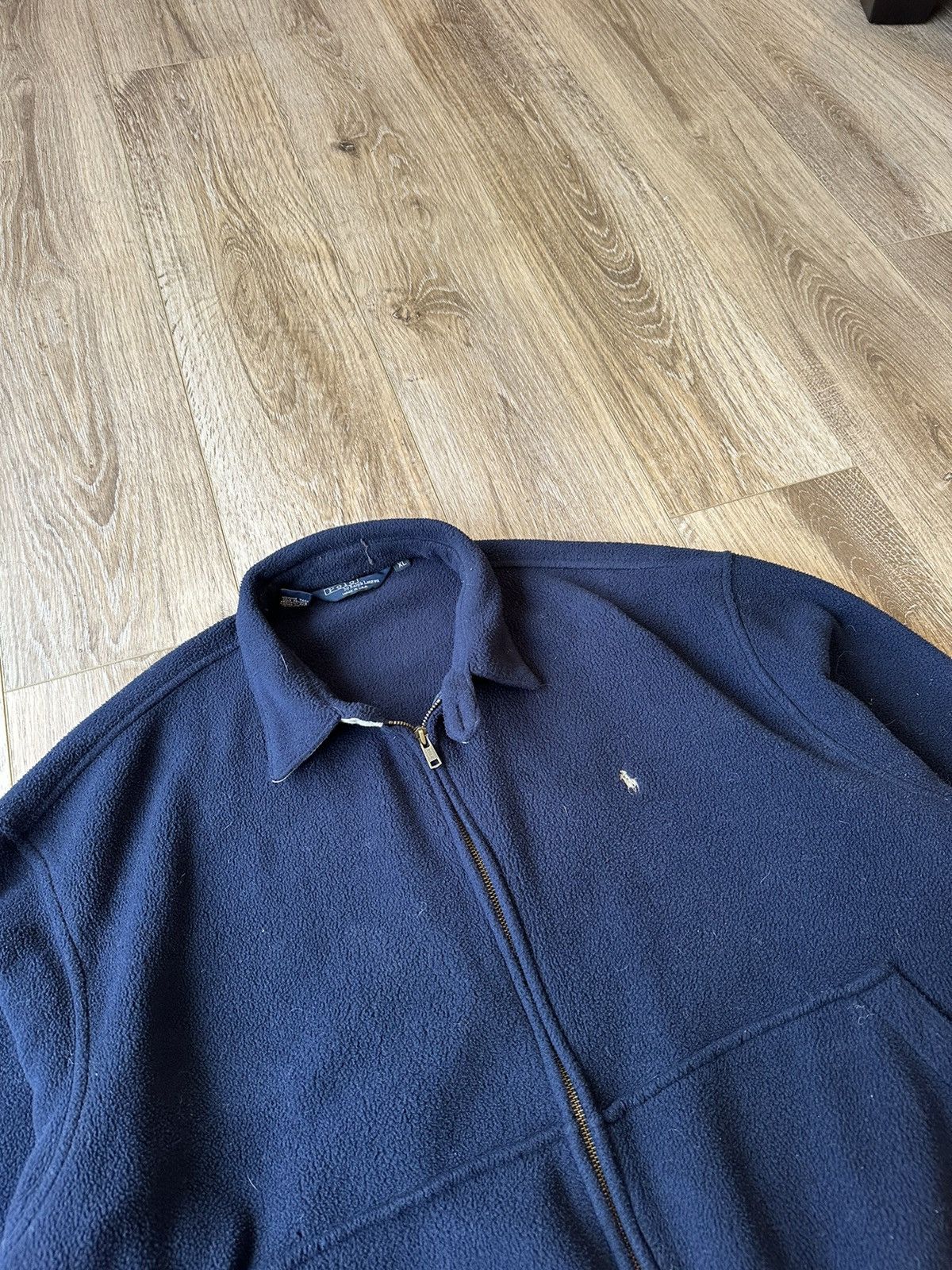 Polo Ralph Lauren 90S Polo Ralph Lauren PRL Fleece Basic Sherpa Light Jacket Size US XL / EU 56 / 4 - 4 Thumbnail