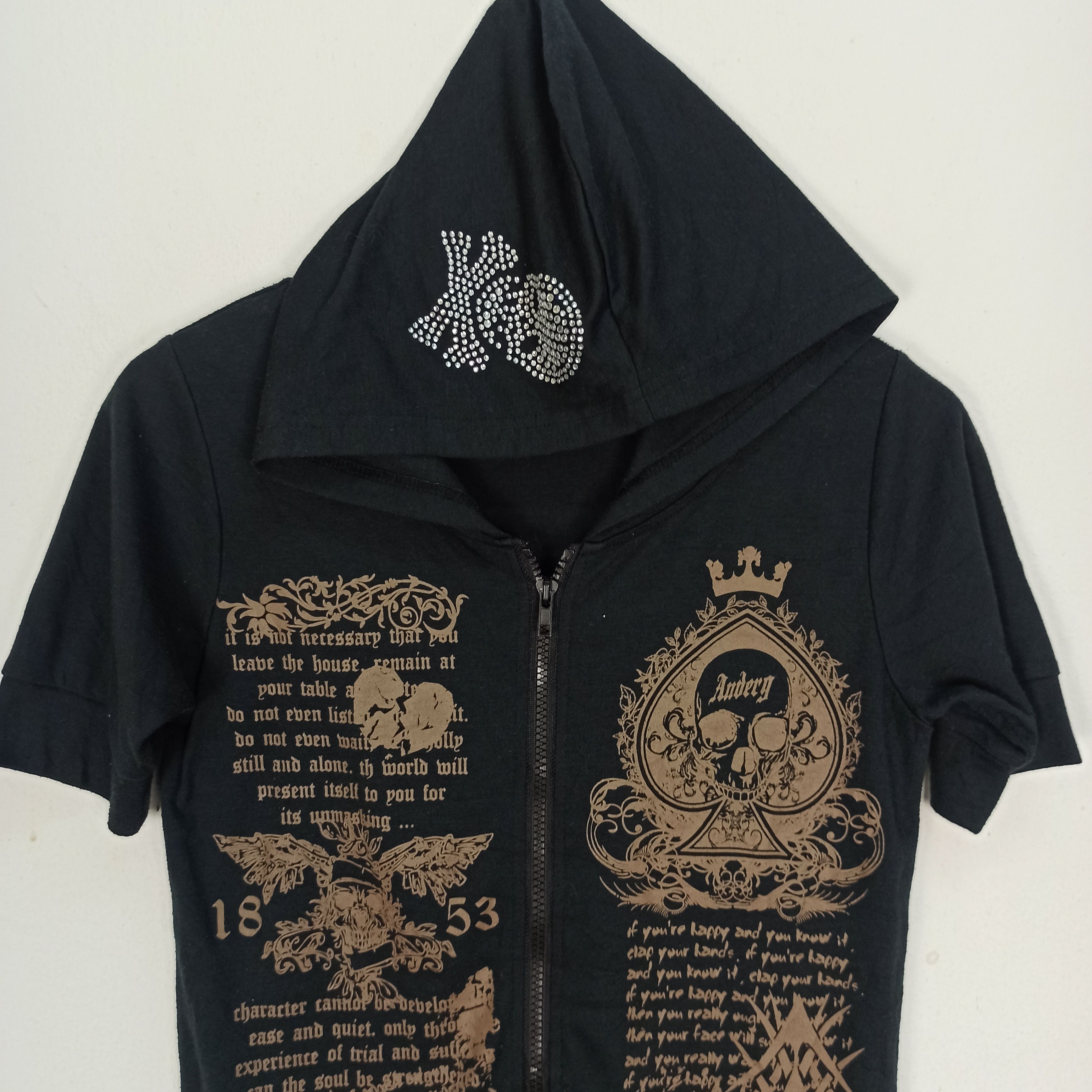 If Six Was Nine Rare japanese Lazy Daisy Hoodie Poem /Lgb /Ifsiwasnine Style Size S / US 4 / IT 40 - 2 Thumbnail