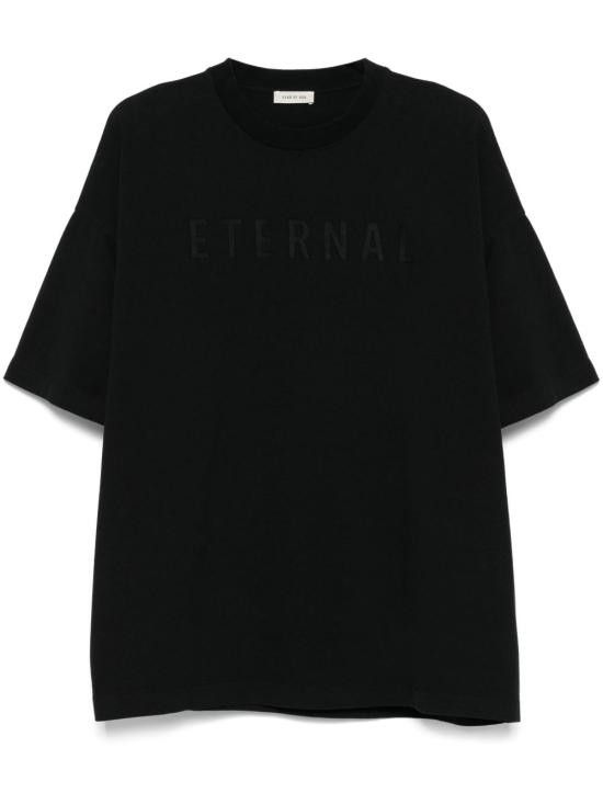 Tシャツ・カットソー FEAR OF GOD Men T Shirts FGE250 520VIS Black Fear of God FEAR OF GOD Men T-Shirts FGE250 520VIS 001 BLACK