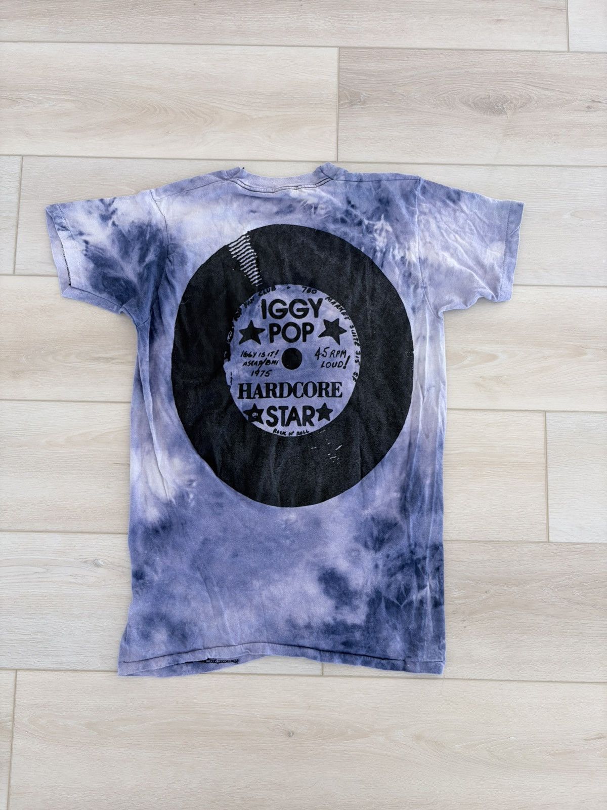 Vintage iggy pop hardcore star fan club tee Size US S / EU 44-46 / 1 - 5 Thumbnail