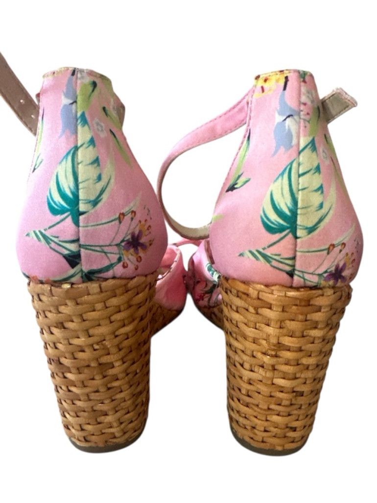 Jessica Simpson Jessica Simpson Delirah Floral Wedge Size 7 Size US 7 / IT 37 - 4 Thumbnail