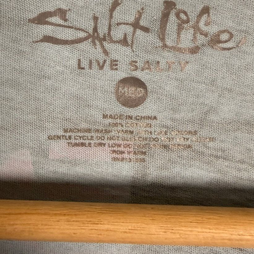 Salt Avenue Salt Life Fish Surf Dive L/S Blue Graphic T-Shirt Size M NWT Size US M / EU 48-50 / 2 - 5 Thumbnail