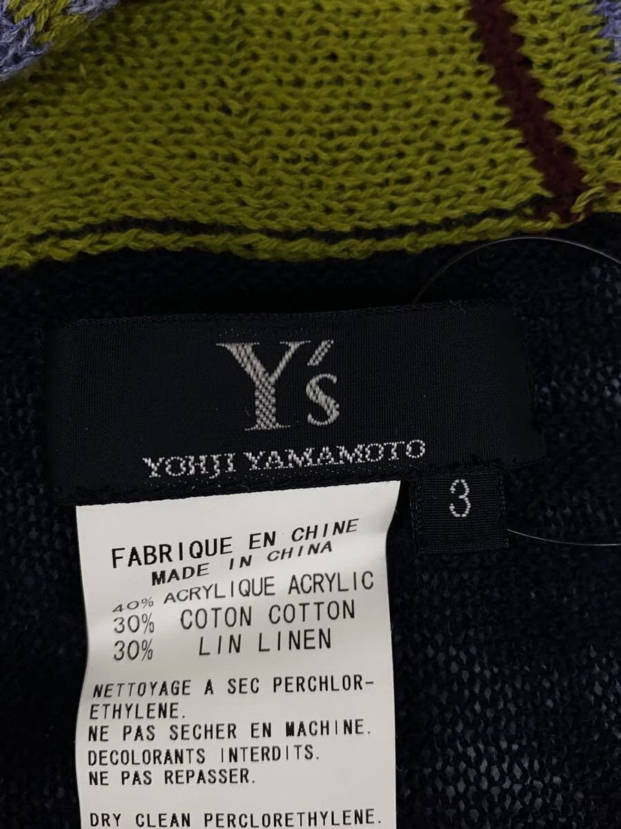 Y's × Yohji Yamamoto AW15 Check Pattern Short Sleeve Knit Sweater Size US L / EU 52-54 / 3 - 3 Thumbnail