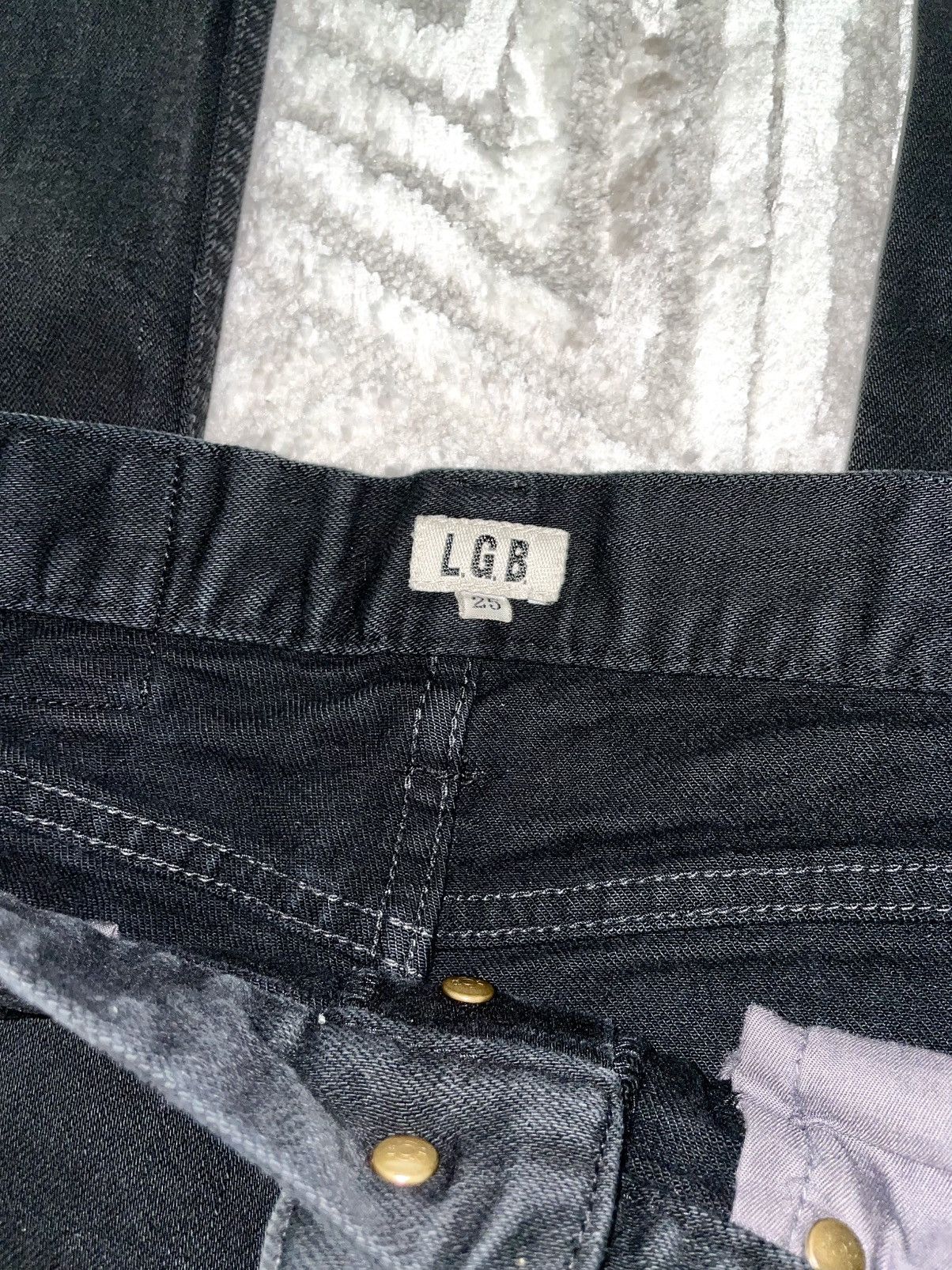 Le Grande Bleu (L.G.B.) Black L.G.B Denim Size US 26 / EU 42 - 4 Thumbnail