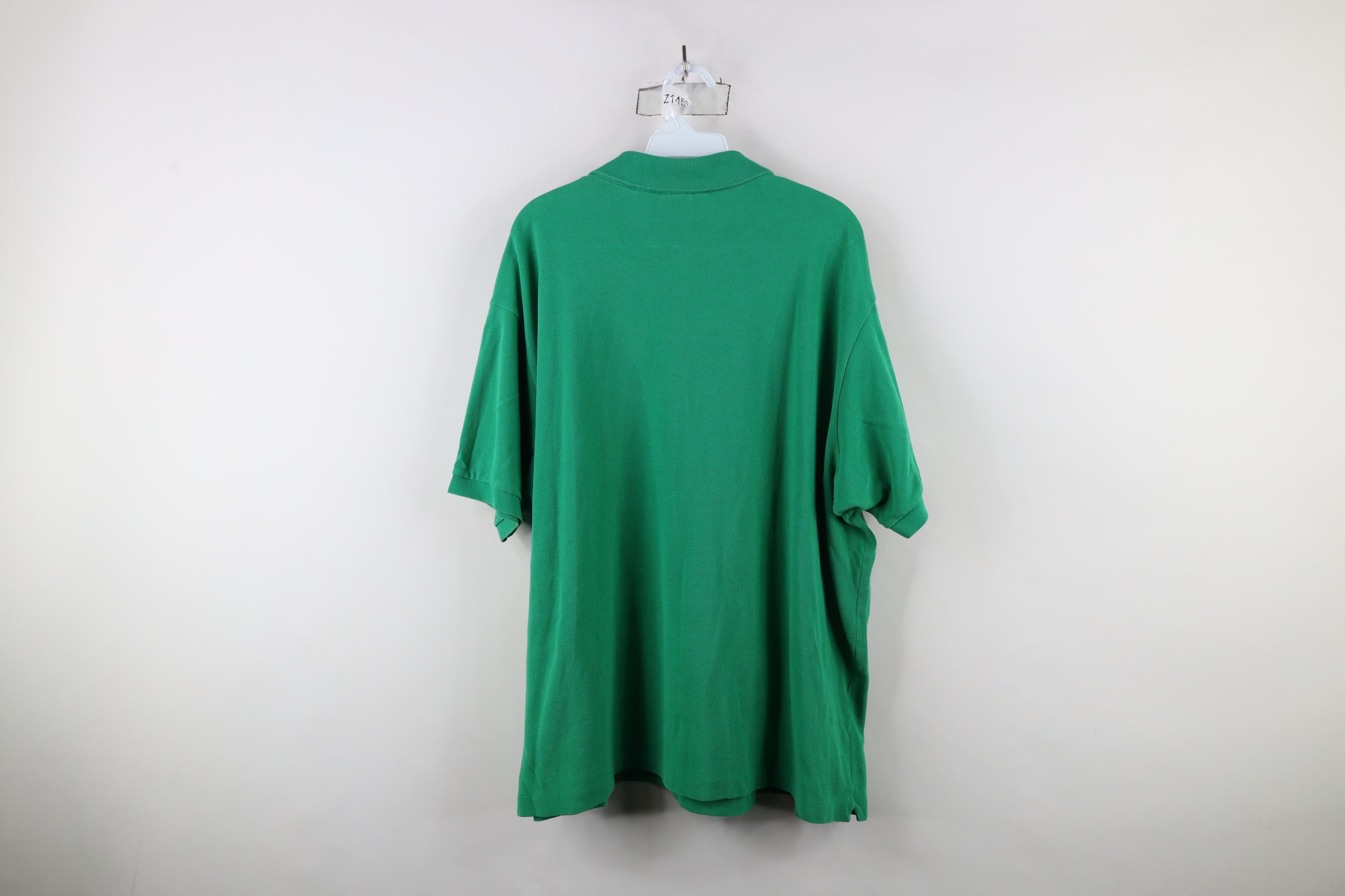 Lacoste Lacoste Logo Short Sleeve Collared Polo Shirt Kelly Green Size US XXL / EU 58 / 5 - 10 Thumbnail