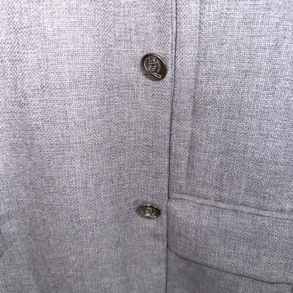 Hickey Freeman Hickey Freeman Bespoke Silver & Gray Blazer Size 43R Size 42R - 5 Thumbnail
