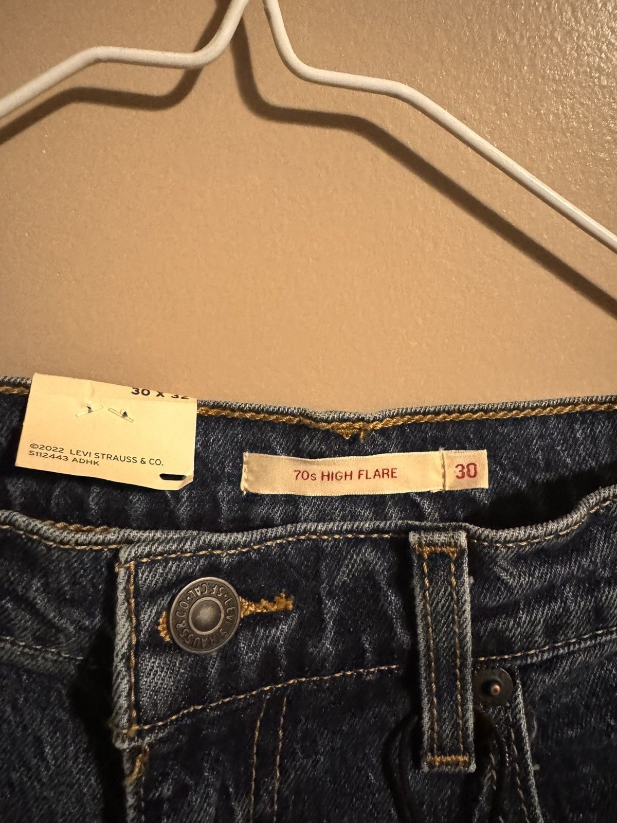 Levi's Levi’s 70s High Flare Jeans Size US 30 / EU 46 - 4 Thumbnail