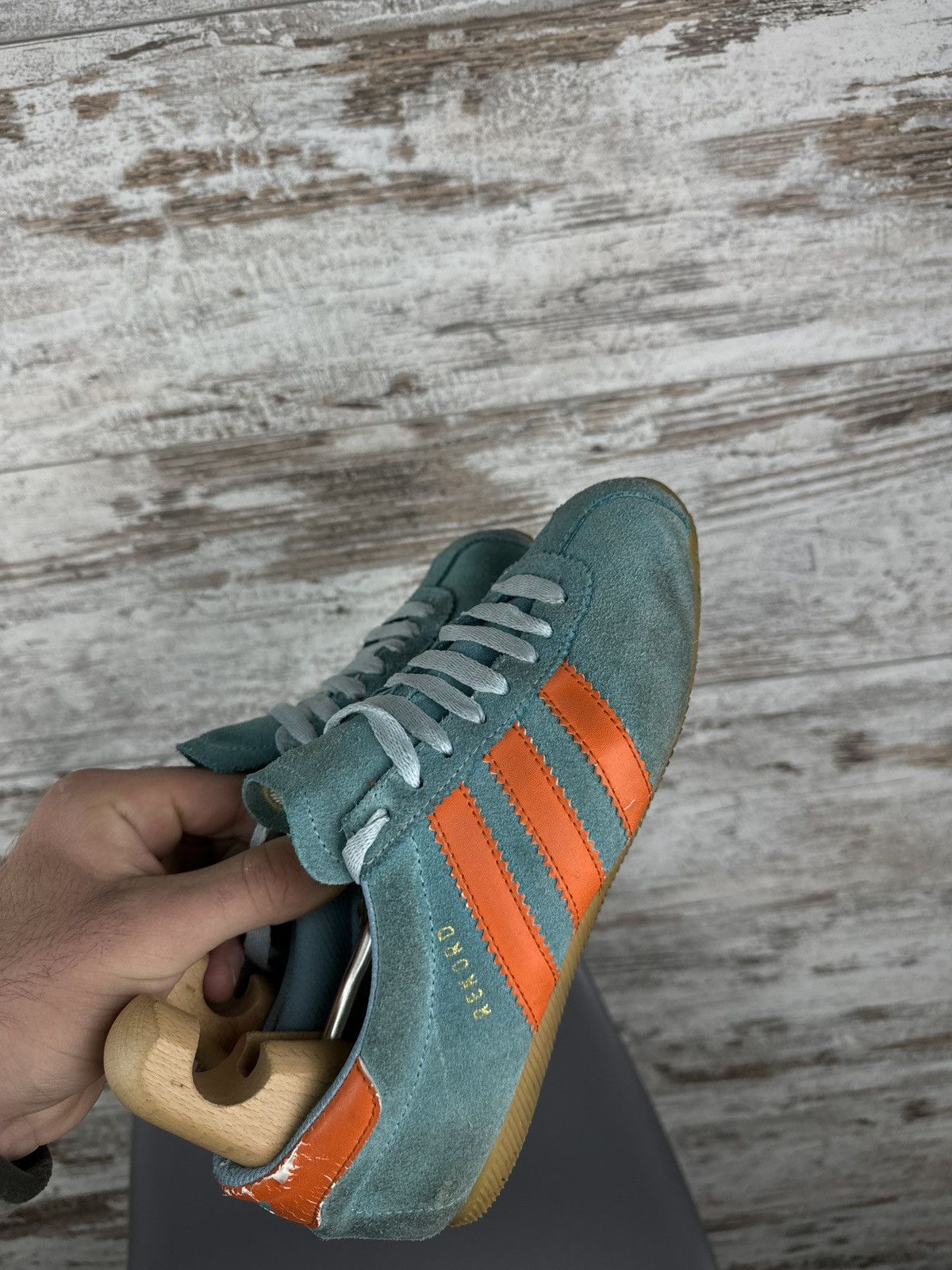Adidas Women’s Vintage Adidas Rekord sneakers rare made in Korea Size US 6 / IT 36 - 10 Thumbnail