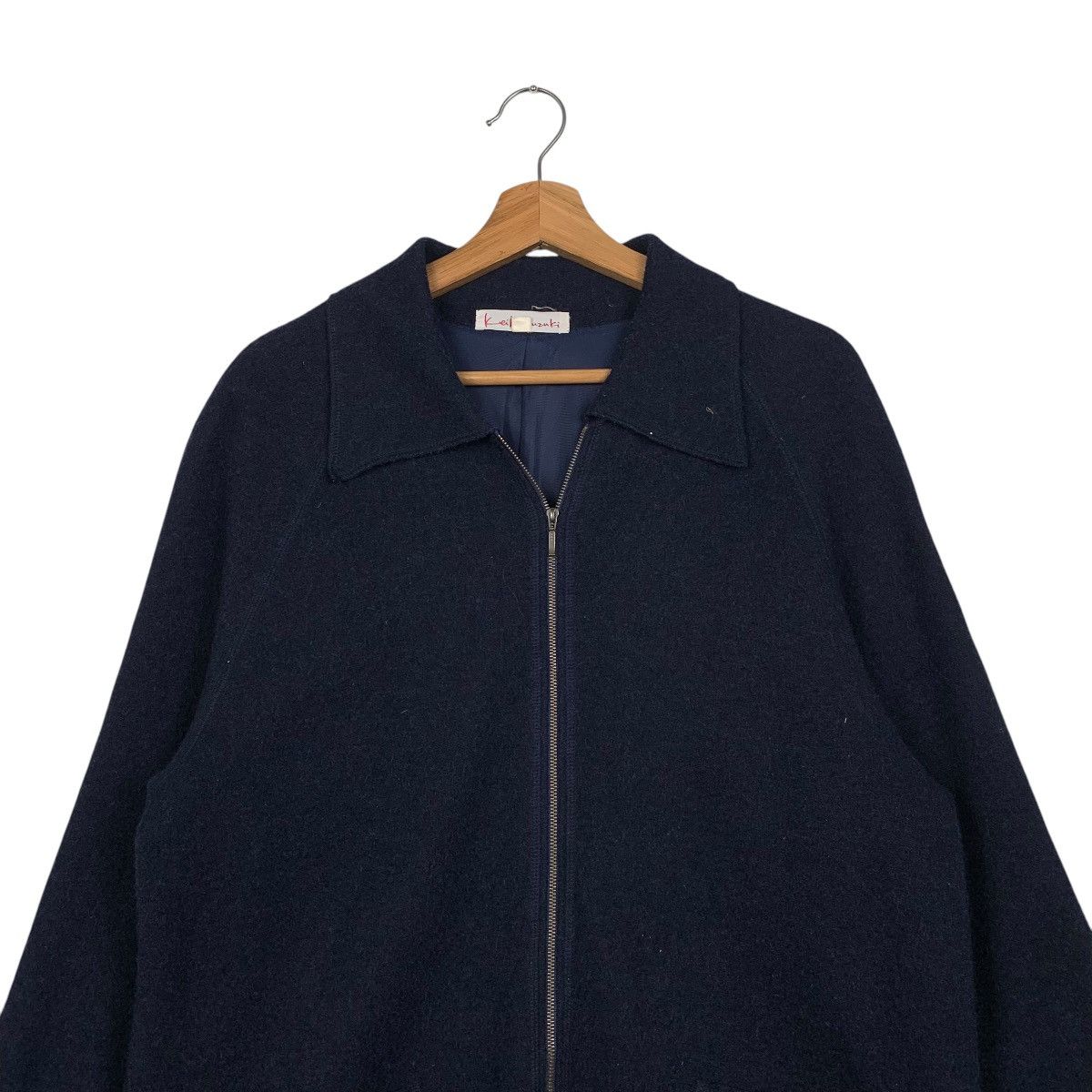 Japanese Brand Keiko Suzuki Zipper Coat Size M / US 6-8 / IT 42-44 - 2 Thumbnail